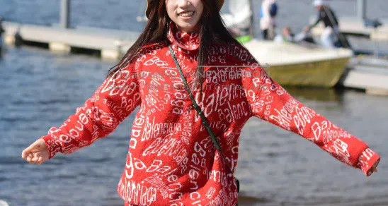 Balenciaga Balenciaga White and Red Barrage Full-Printed Logo Knit Sw Size US S / EU 44-46 / 1 - 9 Thumbnail