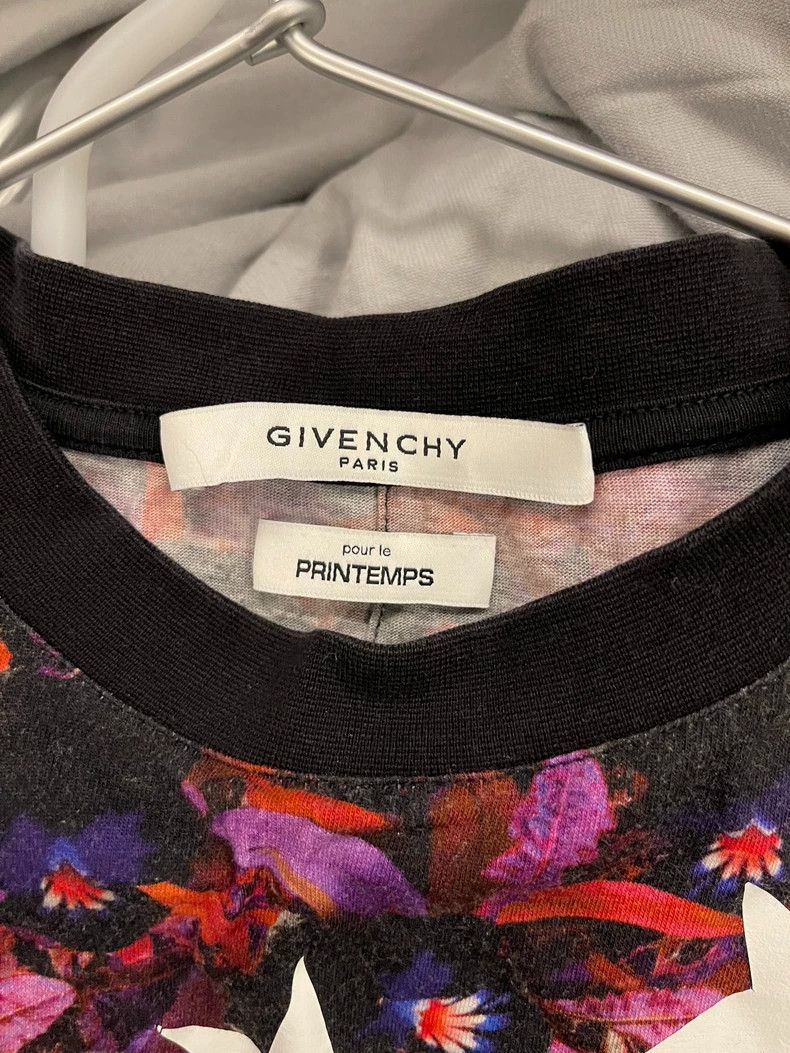 Givenchy Givenchy Gvc Floral Five-Star T-Shirt Size US S / EU 44-46 / 1 - 2 Thumbnail