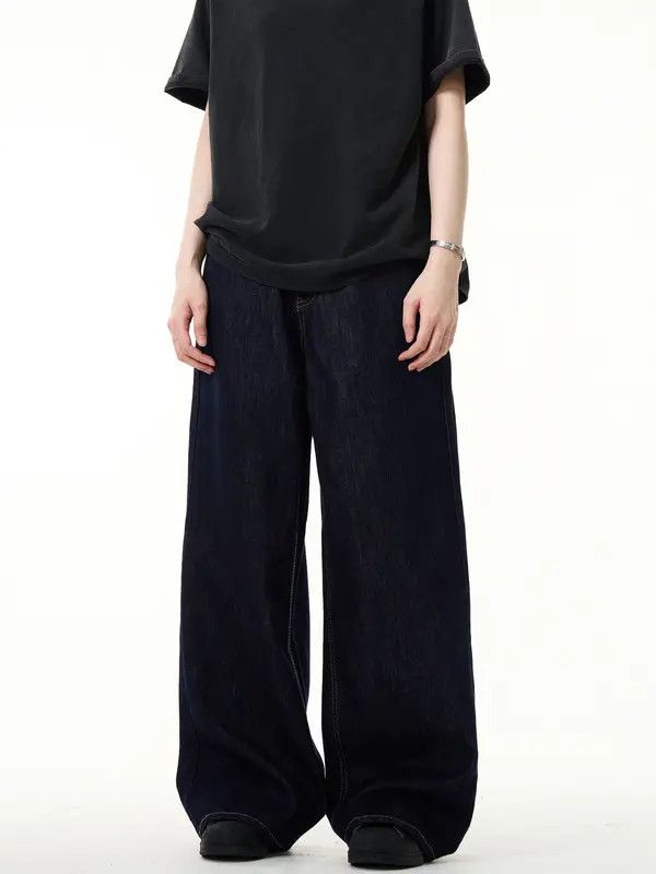 Japanese Brand Miyuki x Riyo American simple retro blue straight jeans Size US 32 / EU 48 - 7 Thumbnail
