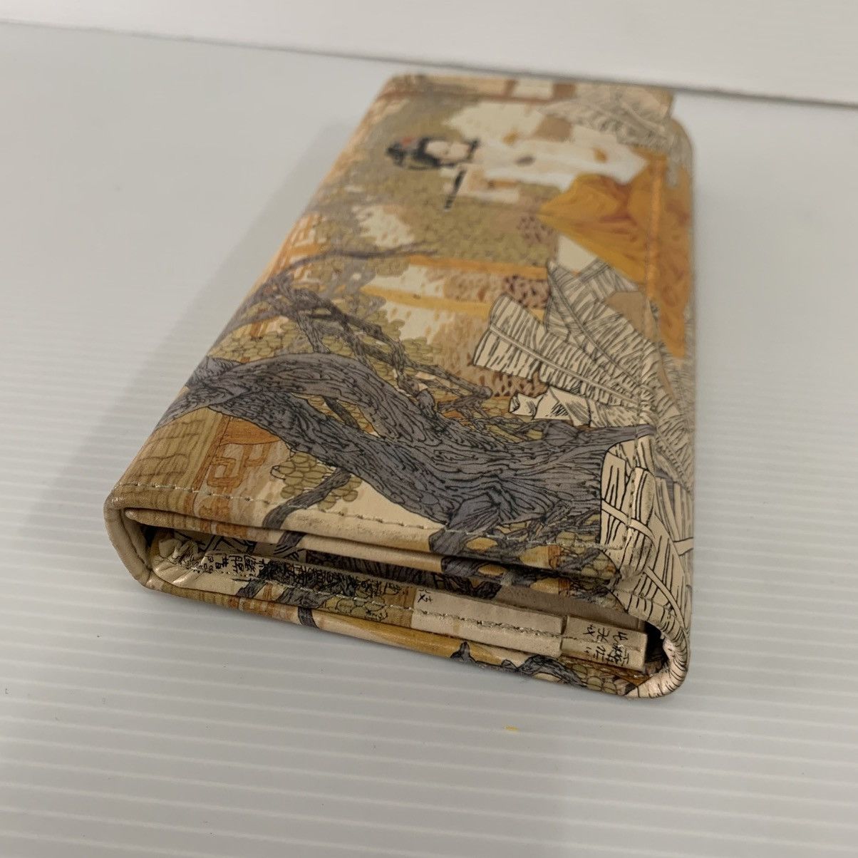 Japanese Brand Chinese Design Leather Vintage Wallet Size ONE SIZE - 4 Thumbnail