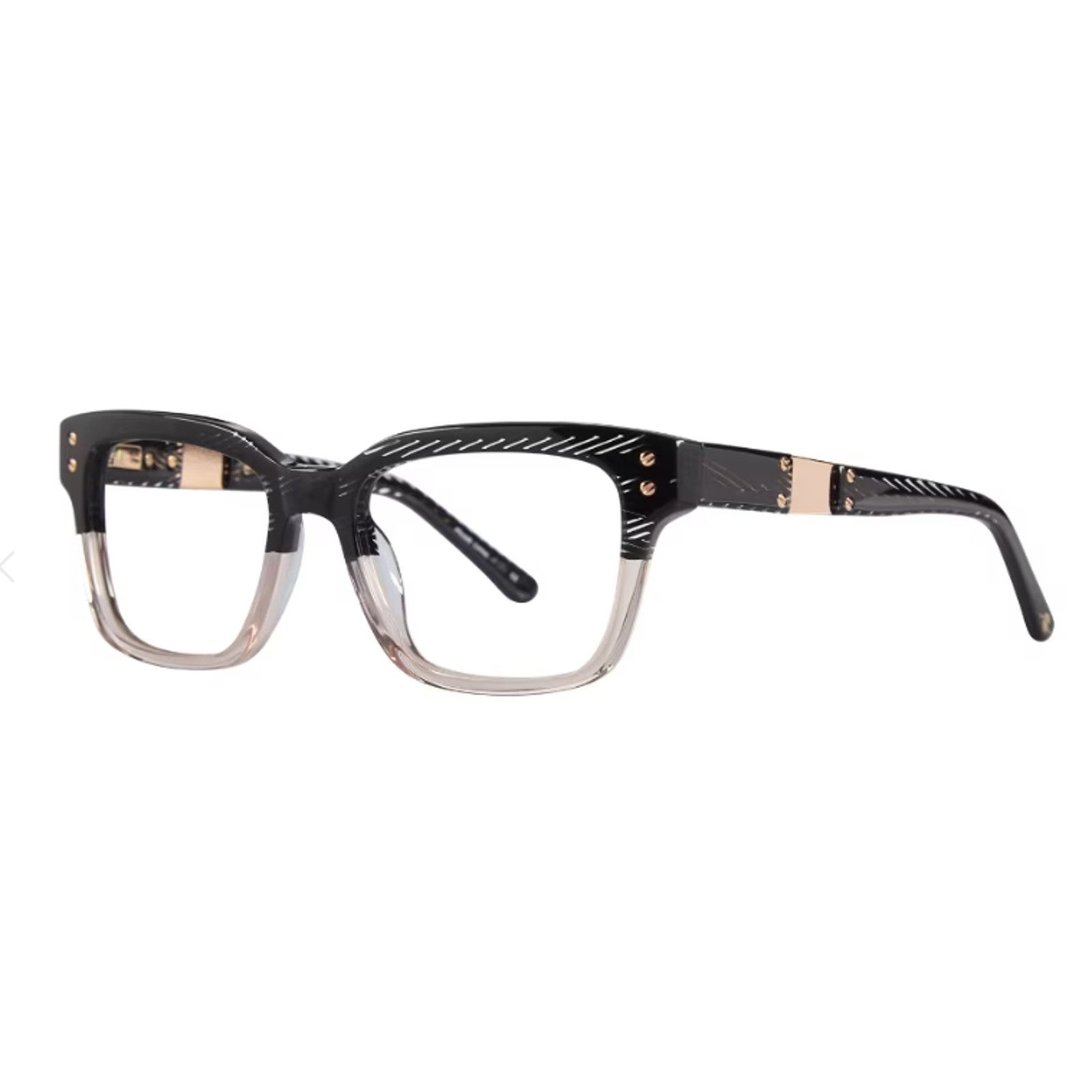 L.A.M.B. L.A.M.B. LA 045 B:41 BLACK BLUSH EYEGLASSES FRAMES 52-18 Size ONE SIZE - 2 Thumbnail