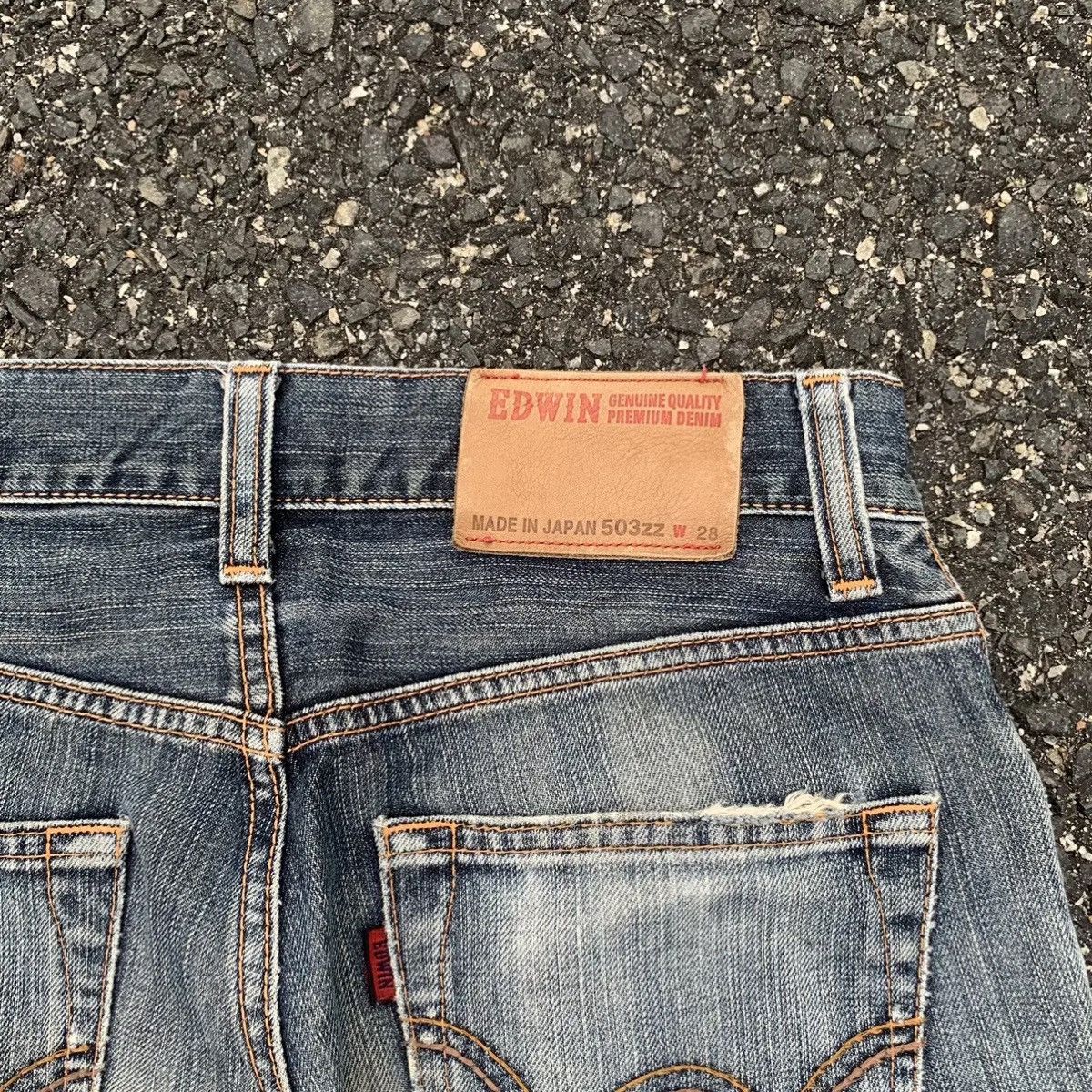 Edwin Vintage Edwin 503 Jeans Earth Tone 28x32 Faded Denim Pants Size US 28 / EU 44 - 9 Thumbnail