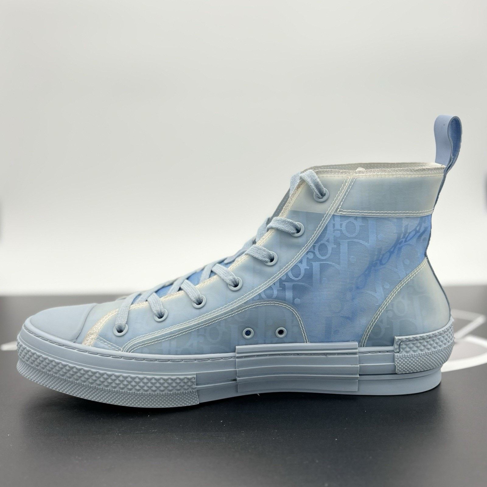 Daniel Arsham × Dior Dior B23 X Daniel Arsham High ' Light Blue ' | ONLY WORN 3x Size US 12 / EU 45 - 4 Thumbnail