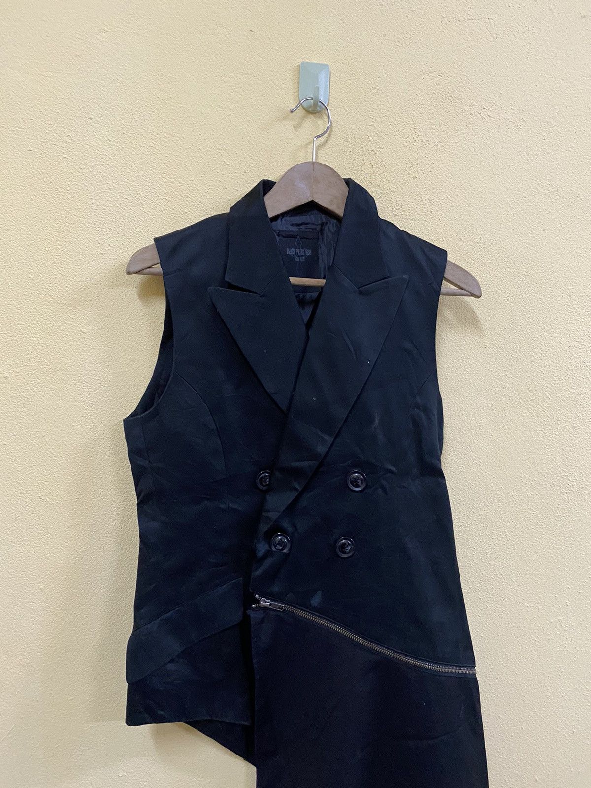 Designer × Seditionaries BLACK PEACE NOW BONDAGE FOR MLN JACKET Size M / US 6-8 / IT 42-44 - 2 Thumbnail