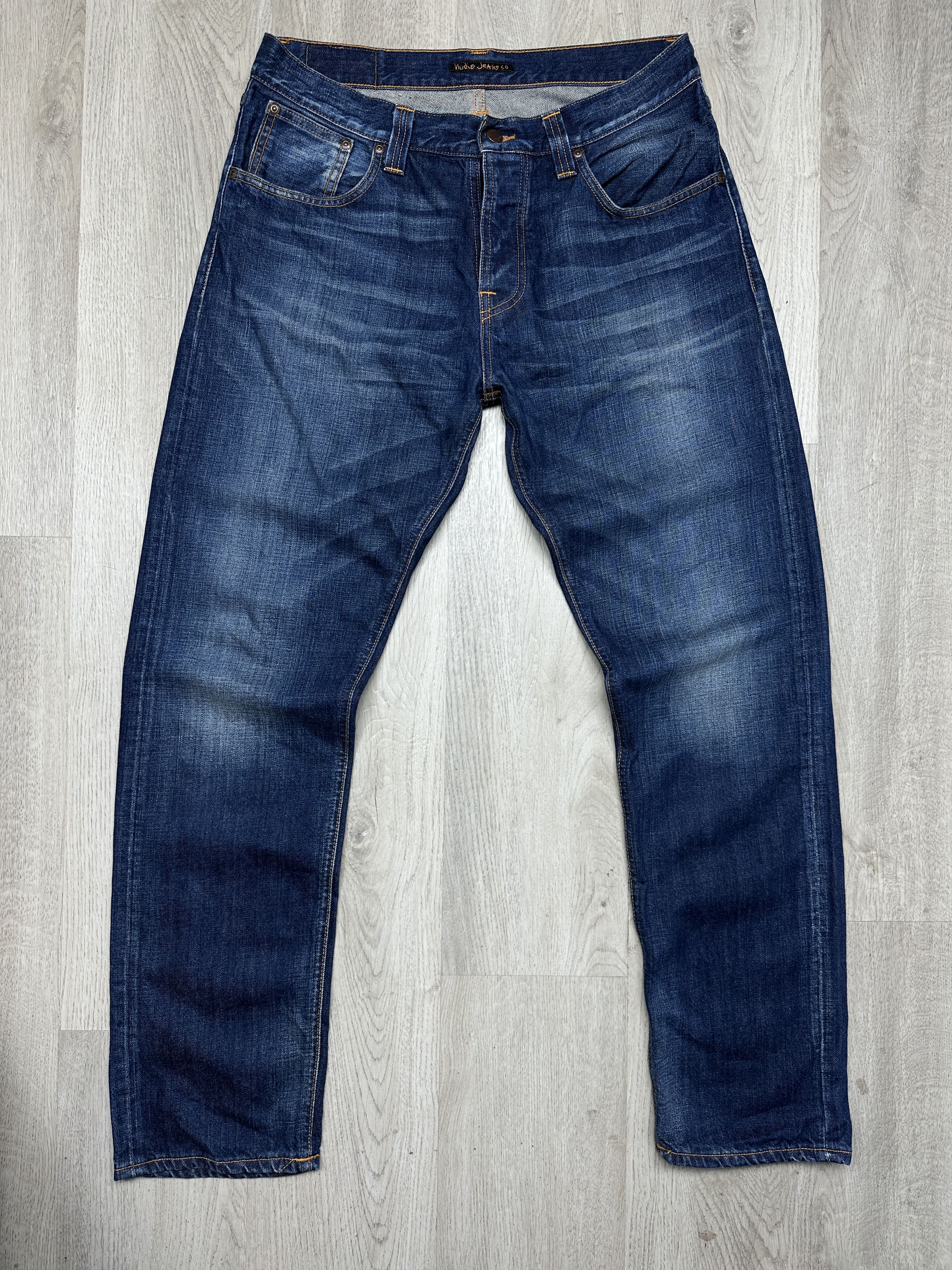 Nudie Jeans Nudie Jeans Steady Eddie Vintage Mens Denim Pants Size US 34 / EU 50 - 4 Thumbnail