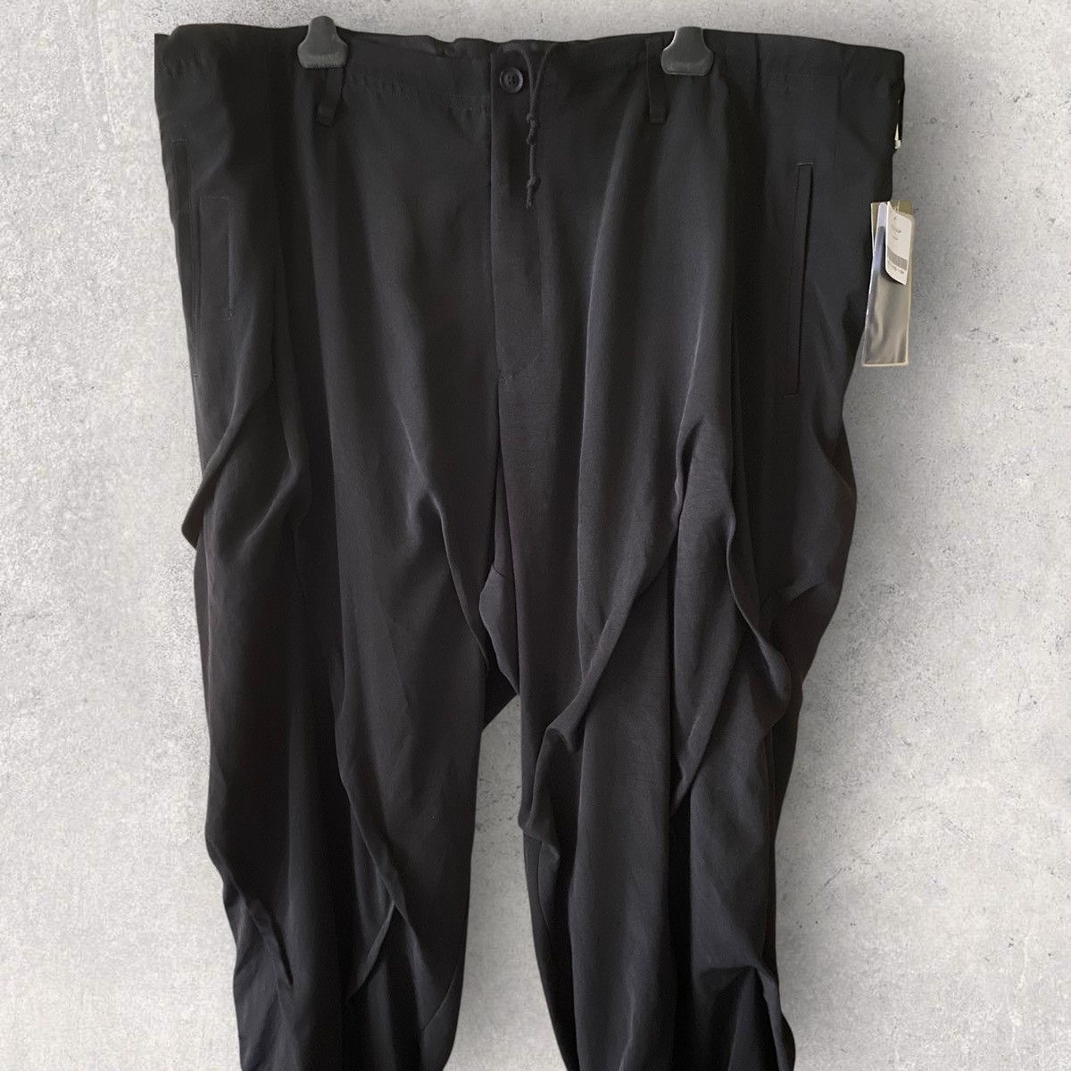 Yohji Yamamoto NWT S/S23 Rayon Blend Shrunk Pants Size US 34 / EU 50 - 2 Thumbnail