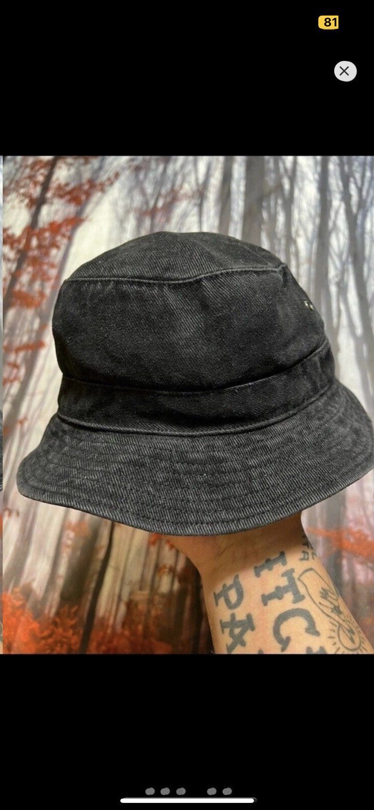 Vintage ***FINAL DROP***RARE 00s MCCAIN PIZZA POCKETS BUCKET HAT OS Size ONE SIZE - 4 Thumbnail