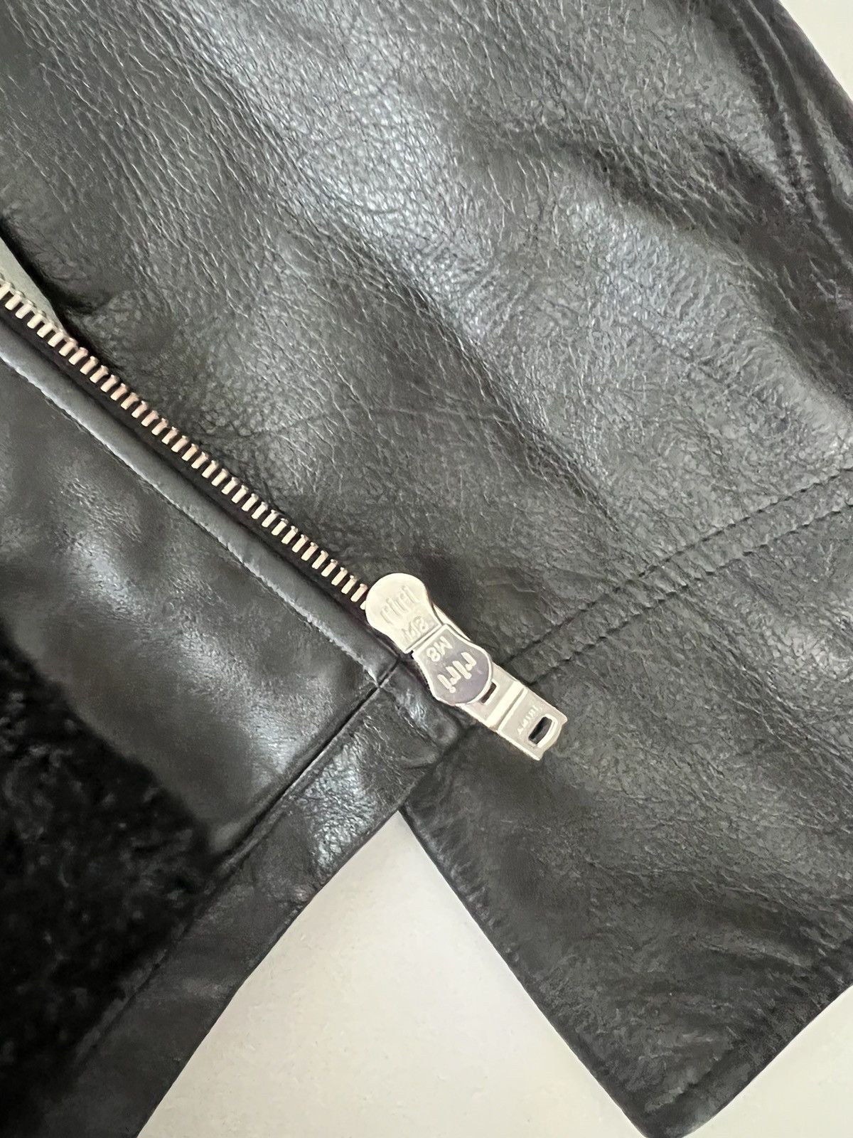 Amiri Amiri Leather Shearling Jacket Size US M / EU 48-50 / 2 - 13 Thumbnail