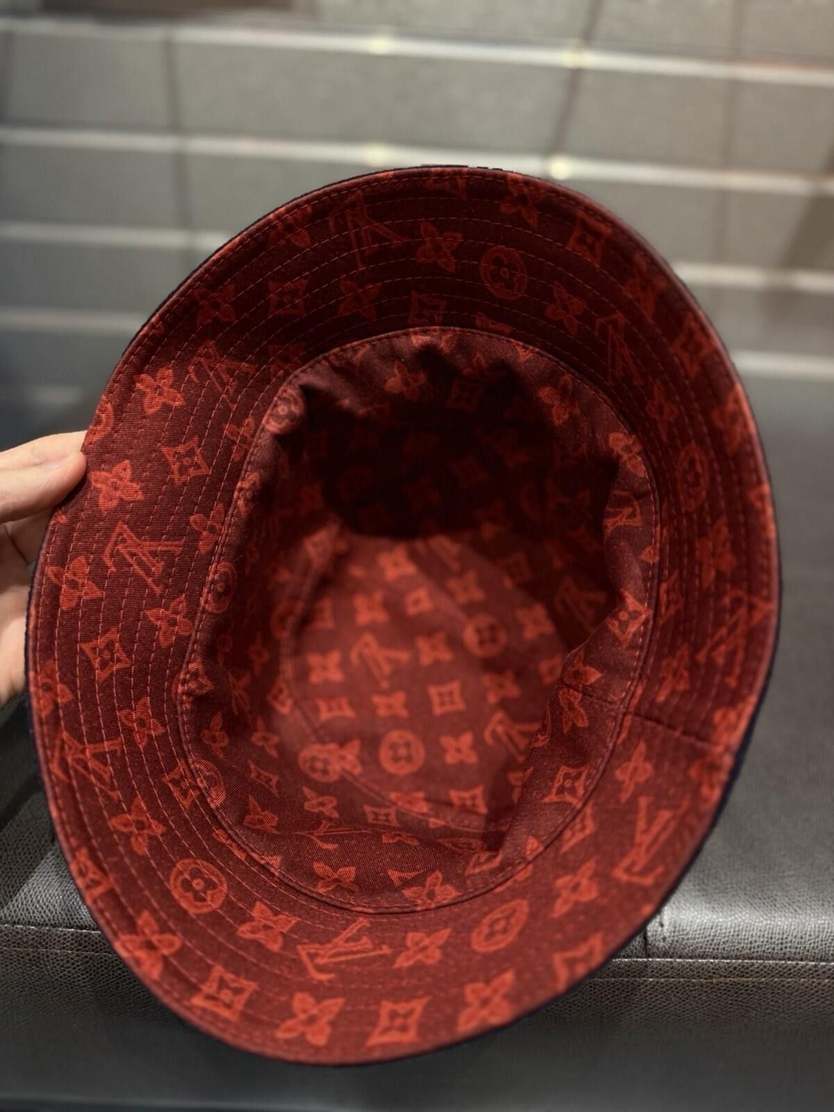 Louis Vuitton Louis Vuitton Monogram Reversible Bucket Hat Authentic RARE Size ONE SIZE - 11 Thumbnail