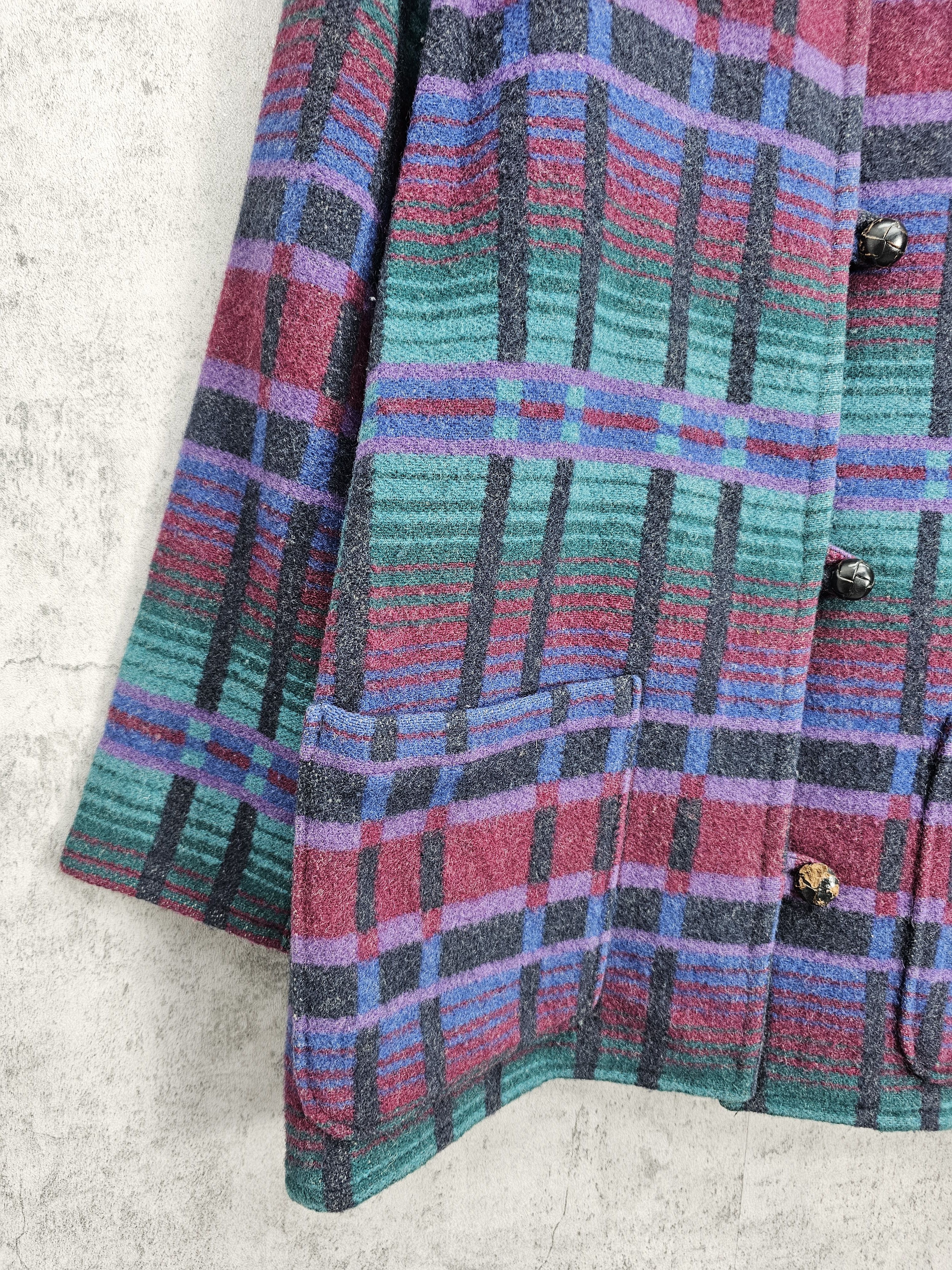 L.L. Bean Vintage L.L. BEAN Abstract Design Wool Coat Jacket J0043 Size S / US 4 / IT 40 - 8 Thumbnail