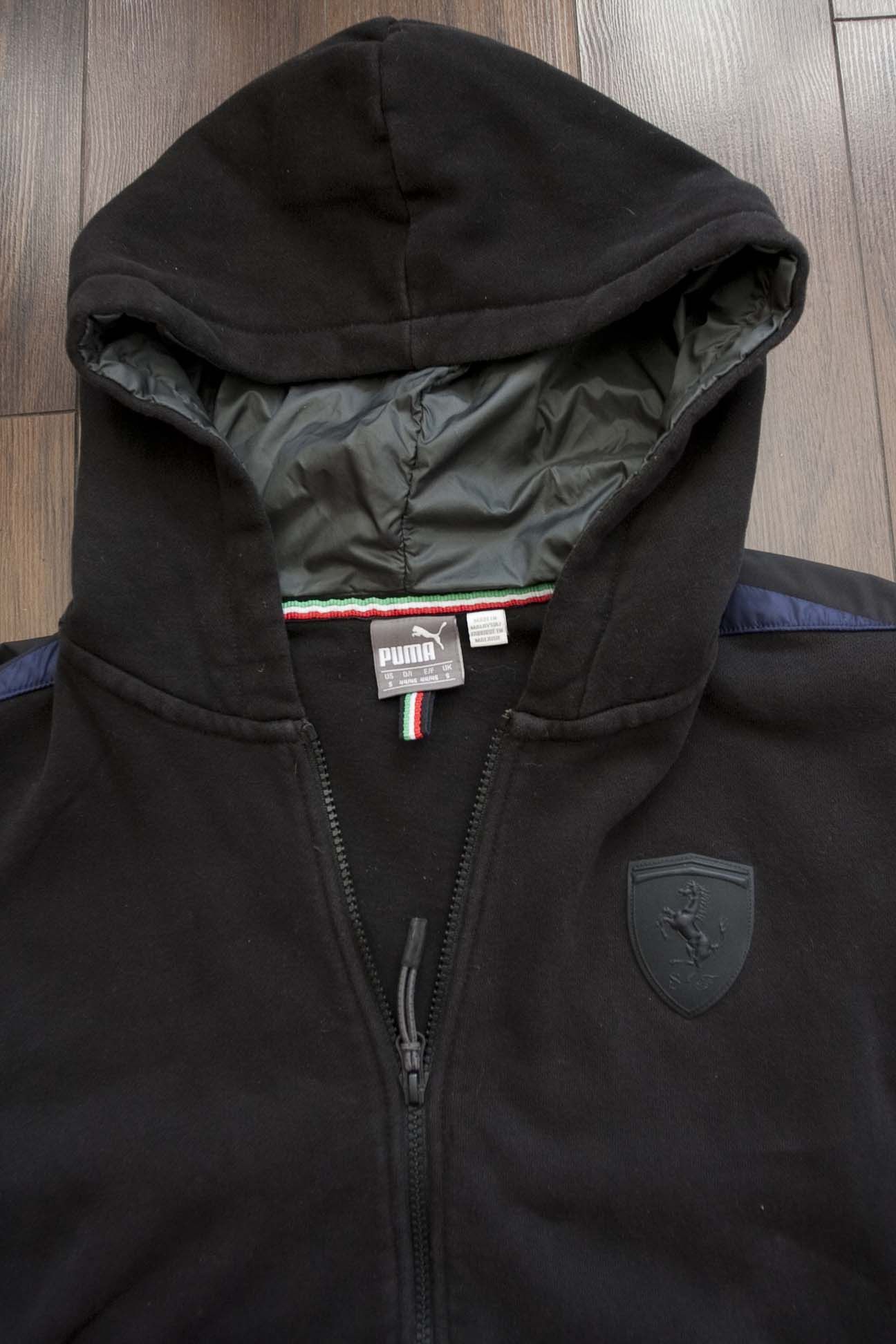 Ferrari × Puma Puma Ferrari Jacket Hooded Full Zip Size S Black Size US S / EU 44-46 / 1 - 2 Thumbnail