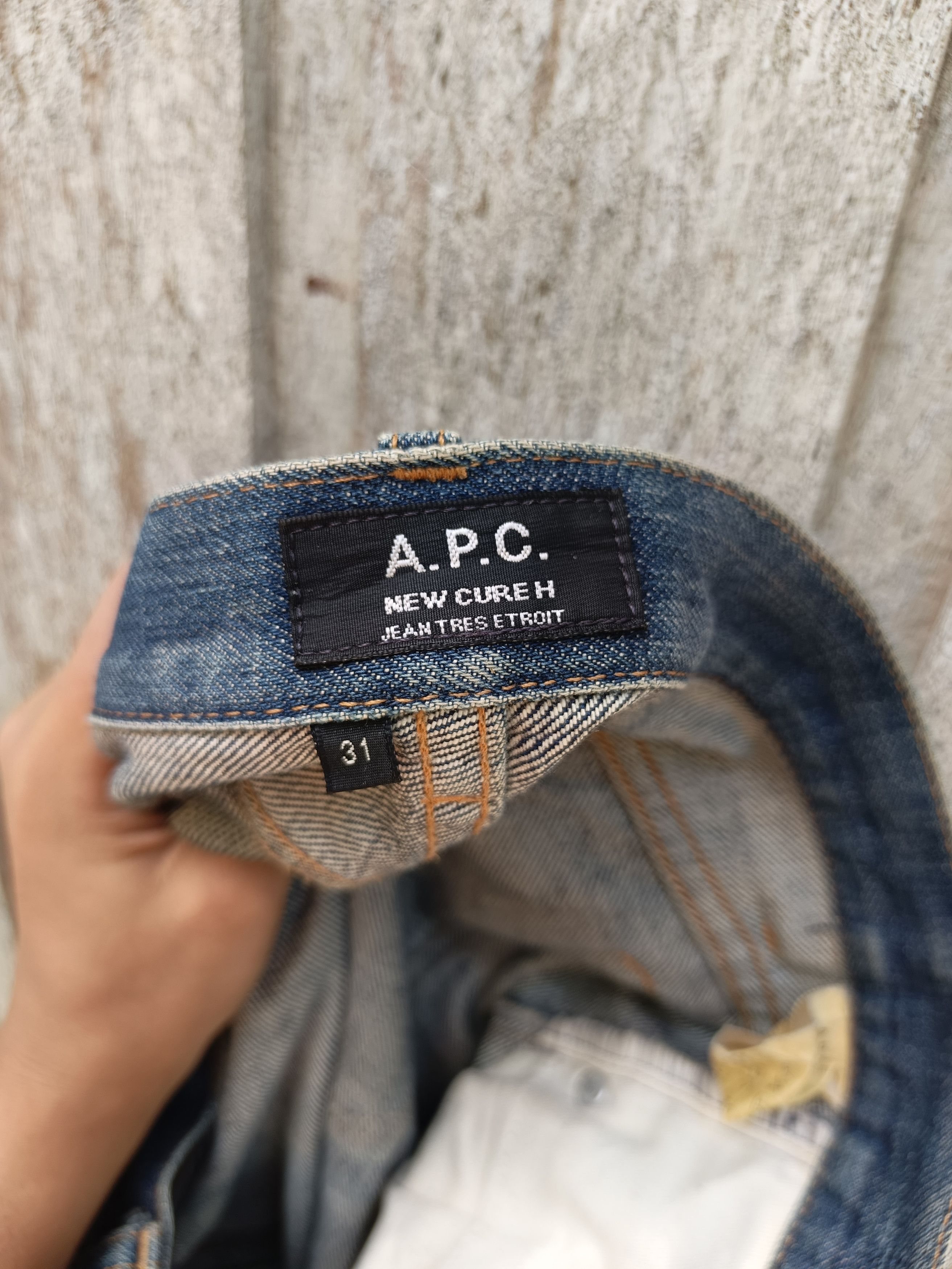 A.P.C. A.P.C new cure H denim jeans Size US 32 / EU 48 - 10 Thumbnail