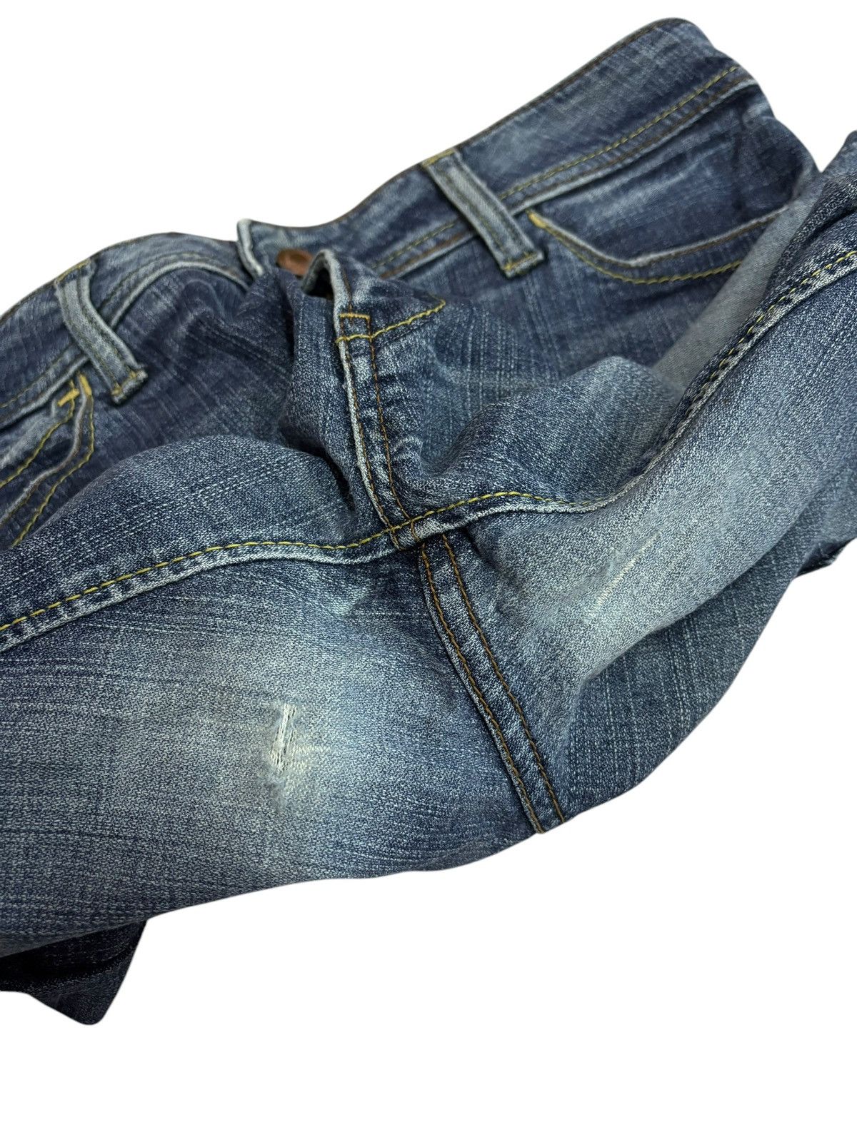 Japanese Brand × Vintage Vintage Georgia Love Faded Bootcut Jeans Size 33" - 5 Thumbnail