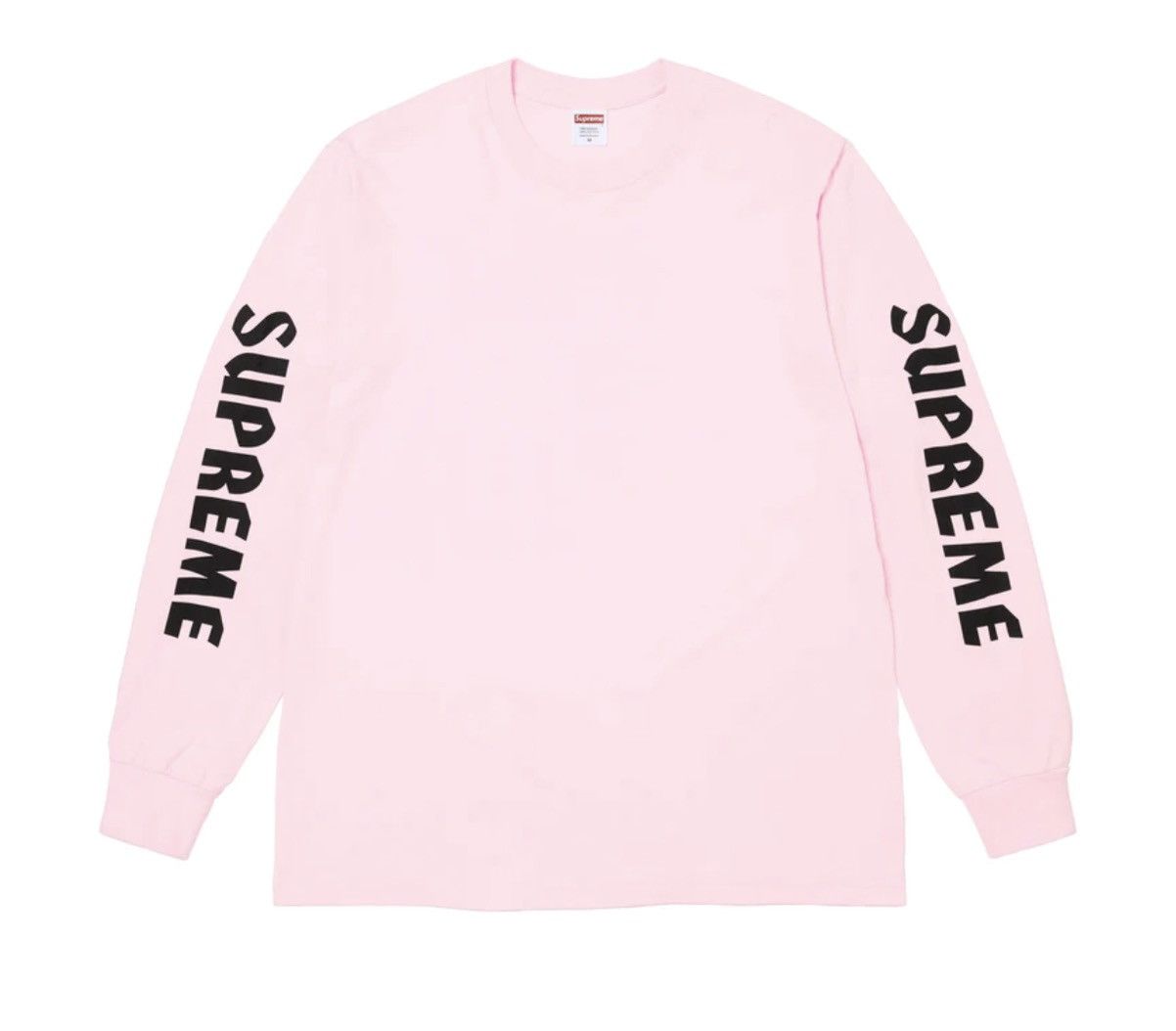Supreme Pink Supreme Bloom Flower Long Sleeve Tee | Grailed