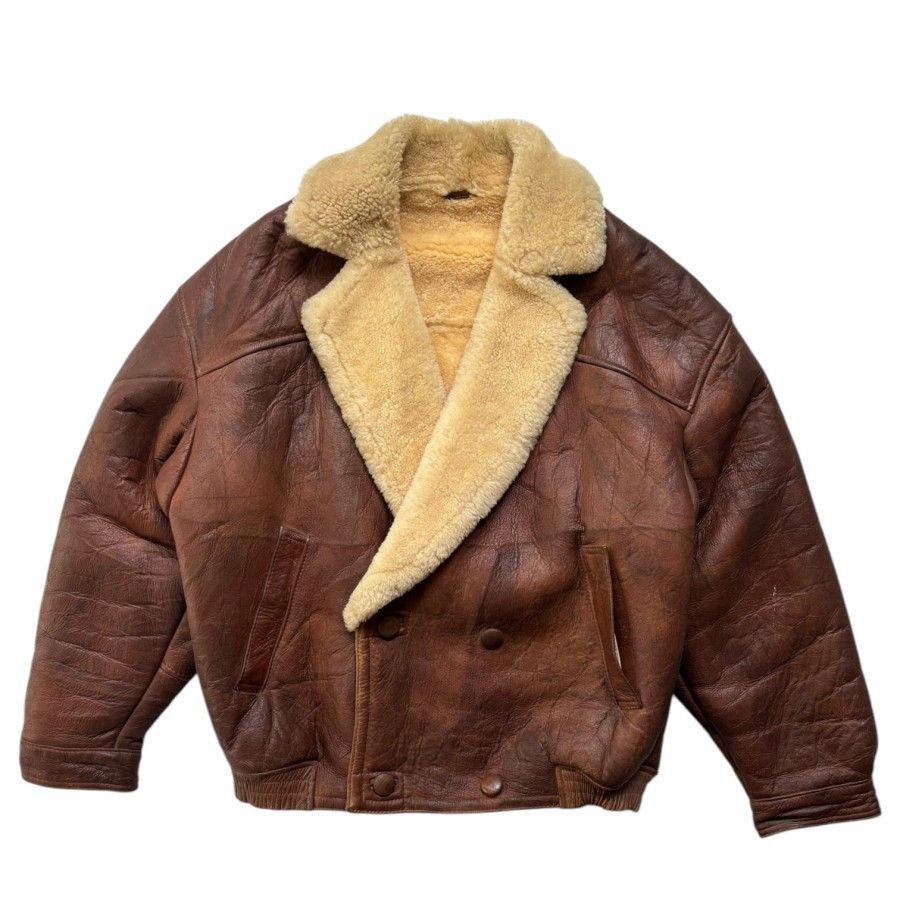 Designer × Genuine Leather Canterbury Shearling Leather Jacket Size US L / EU 52-54 / 3 - 1 Thumbnail
