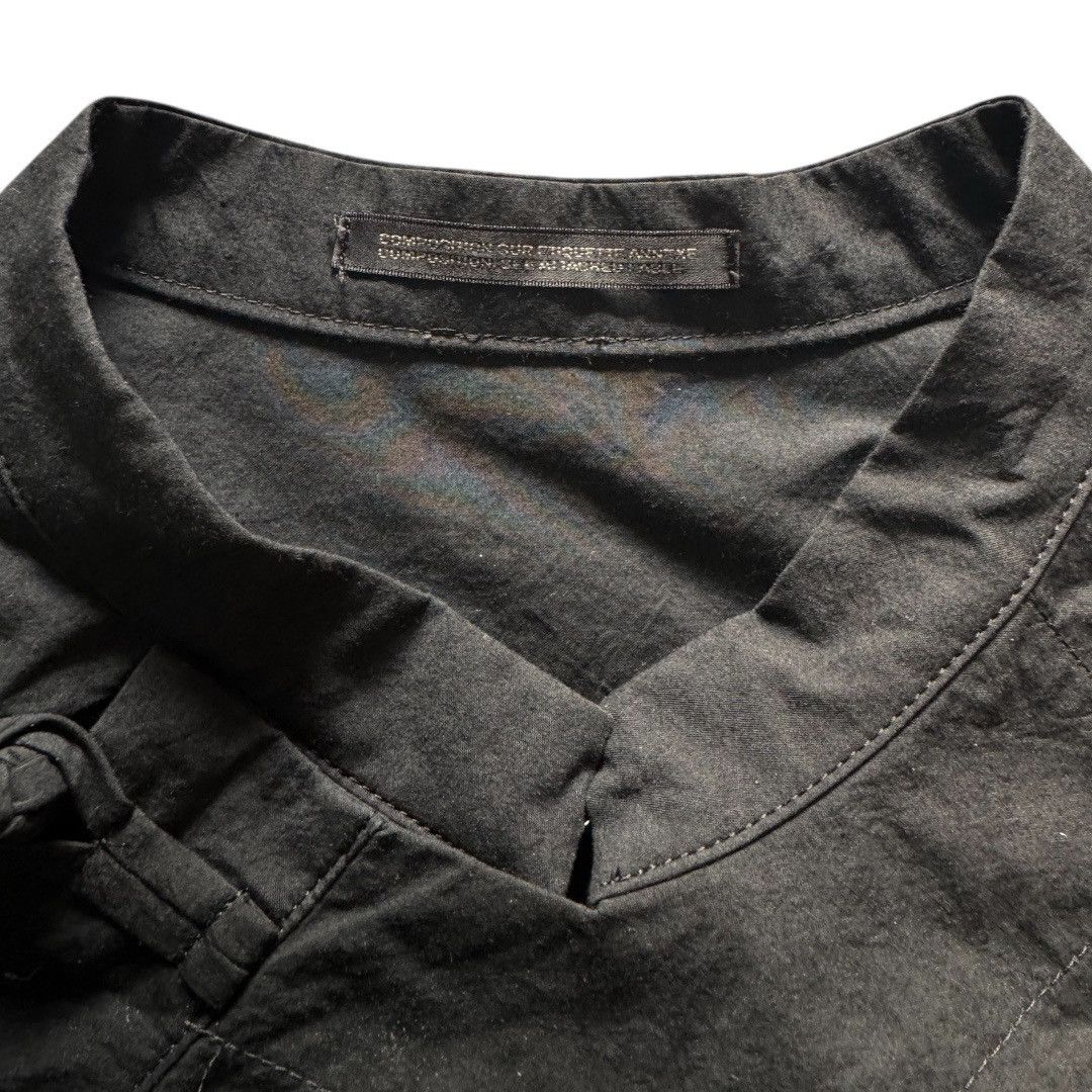 Yohji Yamamoto Yohji Yamamoto Pour Homme Black Jiaoling Shan Collar Jacket Size US L / EU 52-54 / 3 - 5 Thumbnail
