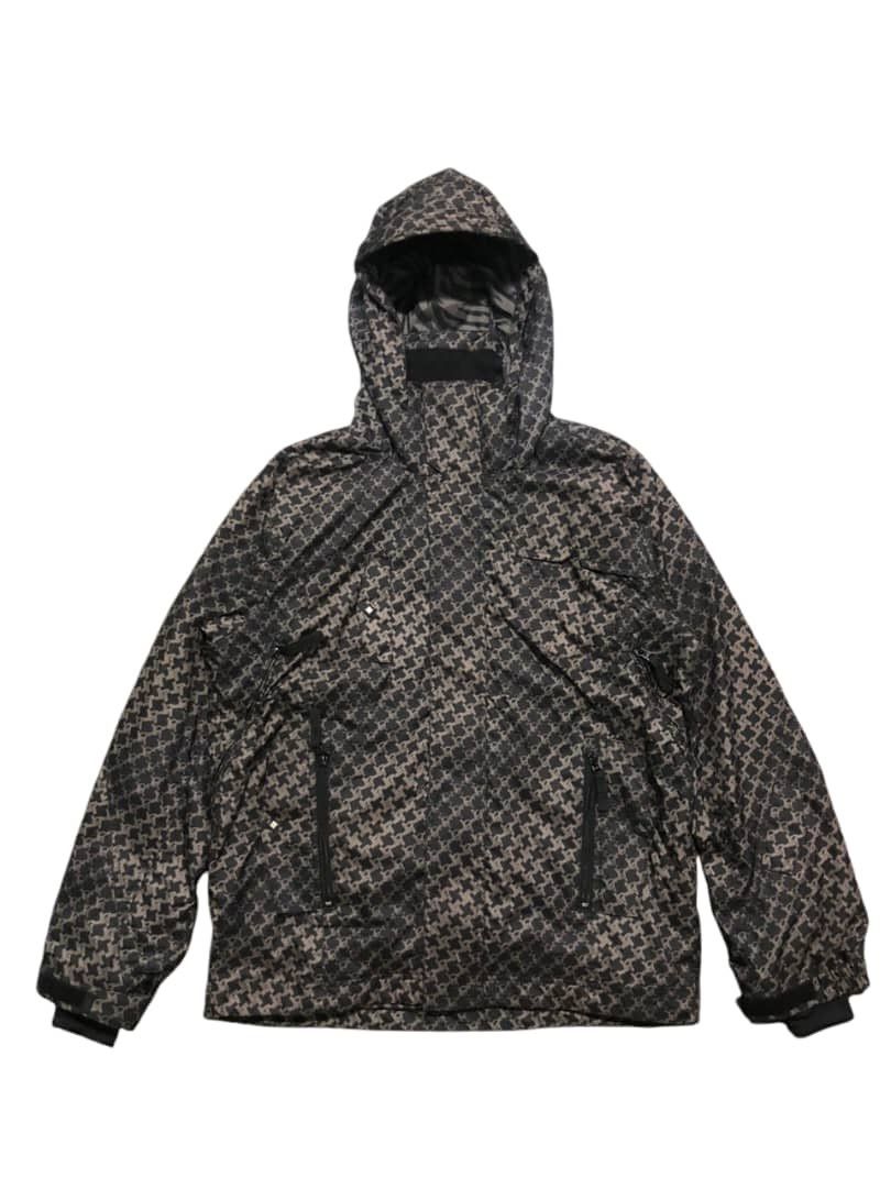 Japanese Brand Sims Snowboard Full Print Skull Crossbones Ski Jacket Size US M / EU 48-50 / 2 - 1 Thumbnail