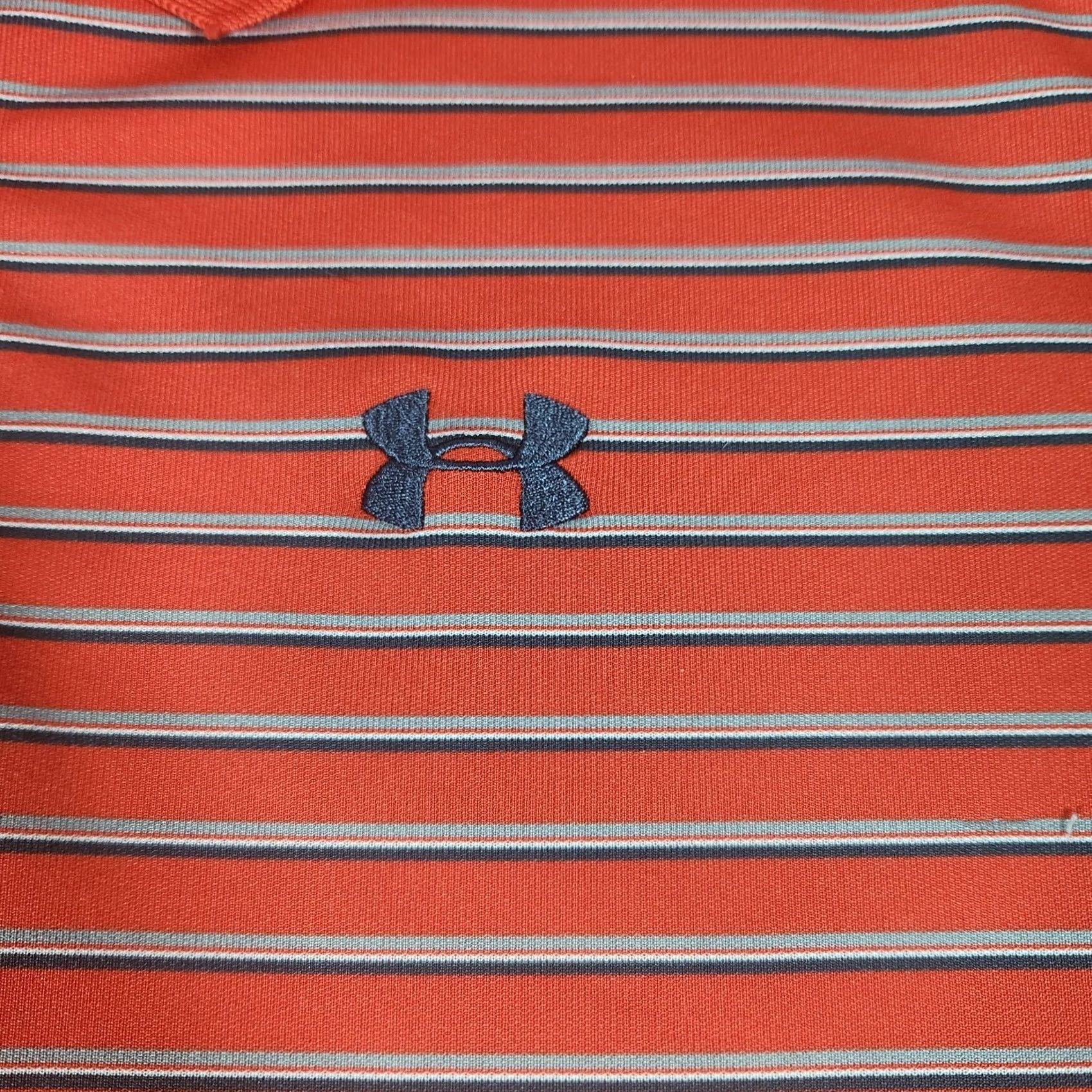 Under Armour UNDER ARMOUR HEATGEAR LOOSE Shirt Men's XL Large Orange Button Up Polo Size US XL / EU 56 / 4 - 2 Thumbnail