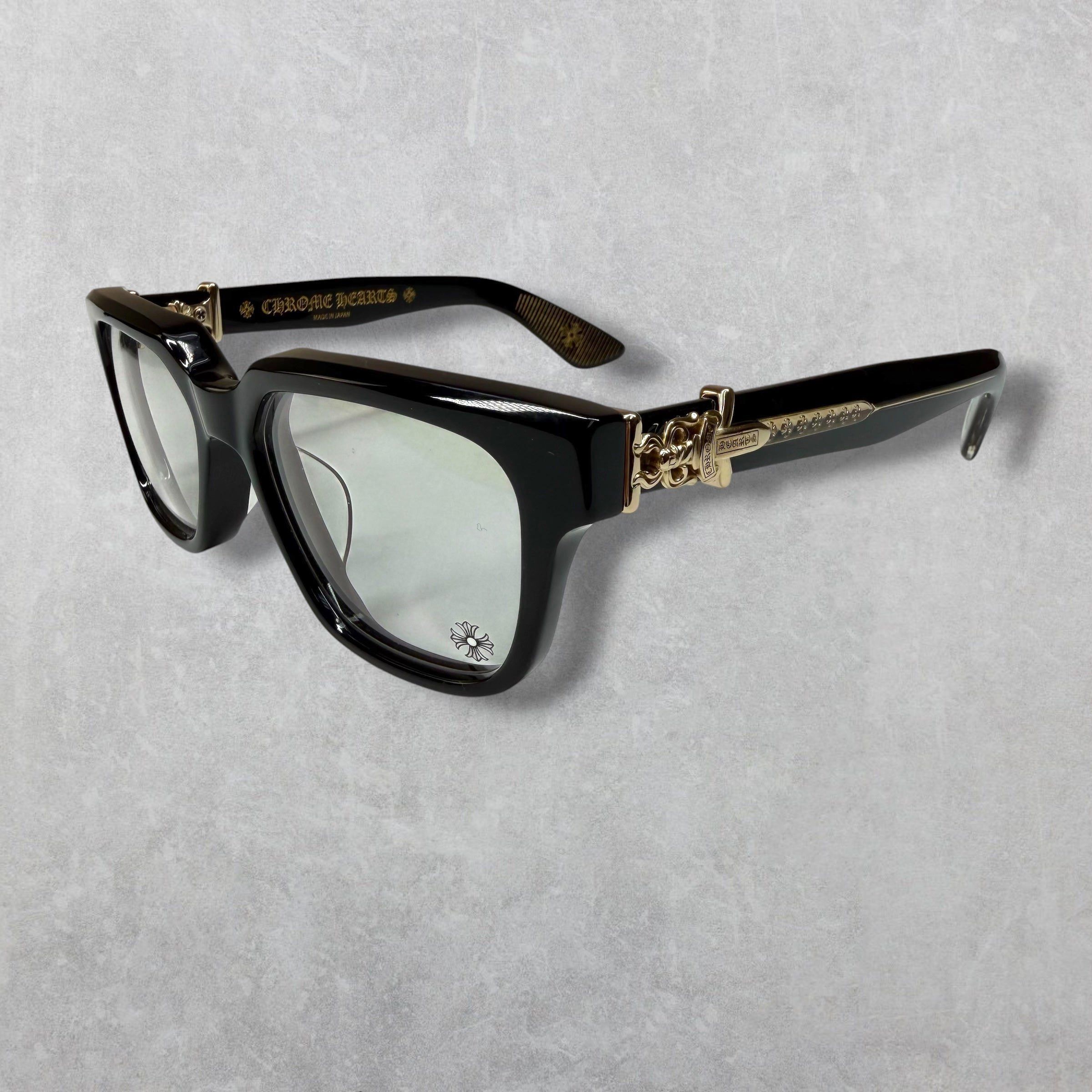 Chrome Hearts CHROME HEARTS VAGILLIONAIRE II P.COCK GLASSES | Grailed