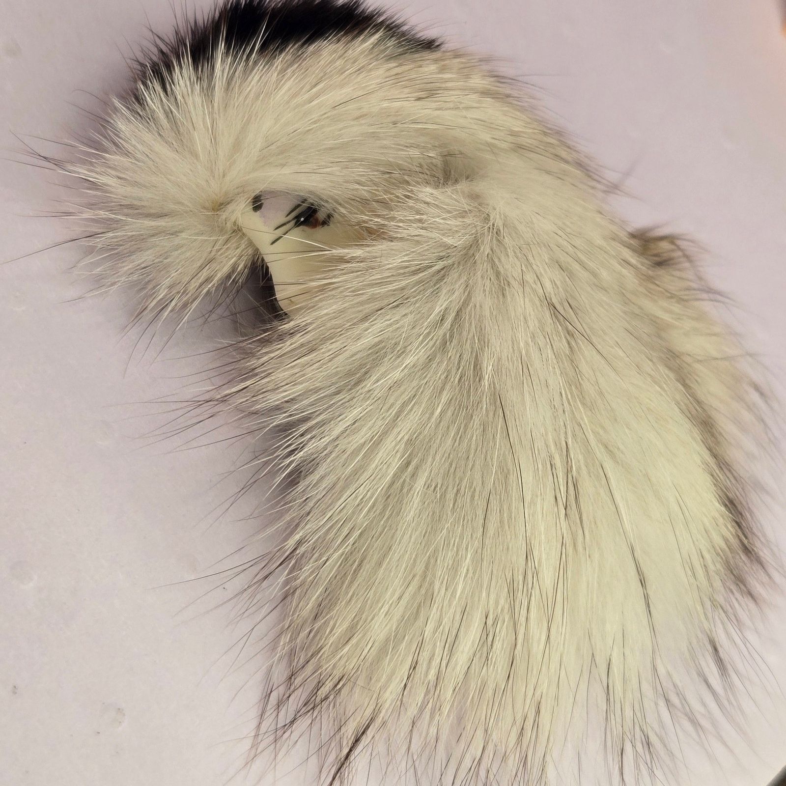 Vintage Vintage Art Deco Lady Brooch Real Mink Fur Pin Glamour Size ONE SIZE - 11 Thumbnail
