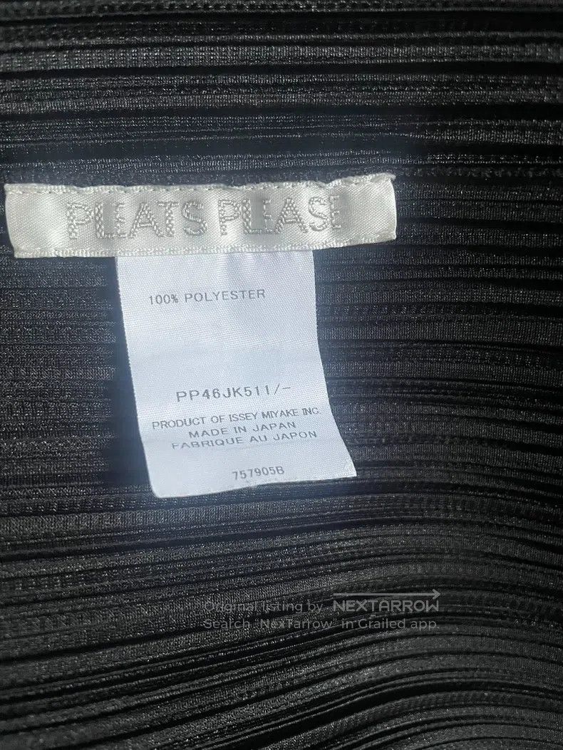 Issey Miyake Issey Miyake size:one size Fin Tank Top Irregular Top Blac Size XXS / US 00 / IT 34 - 2 Thumbnail