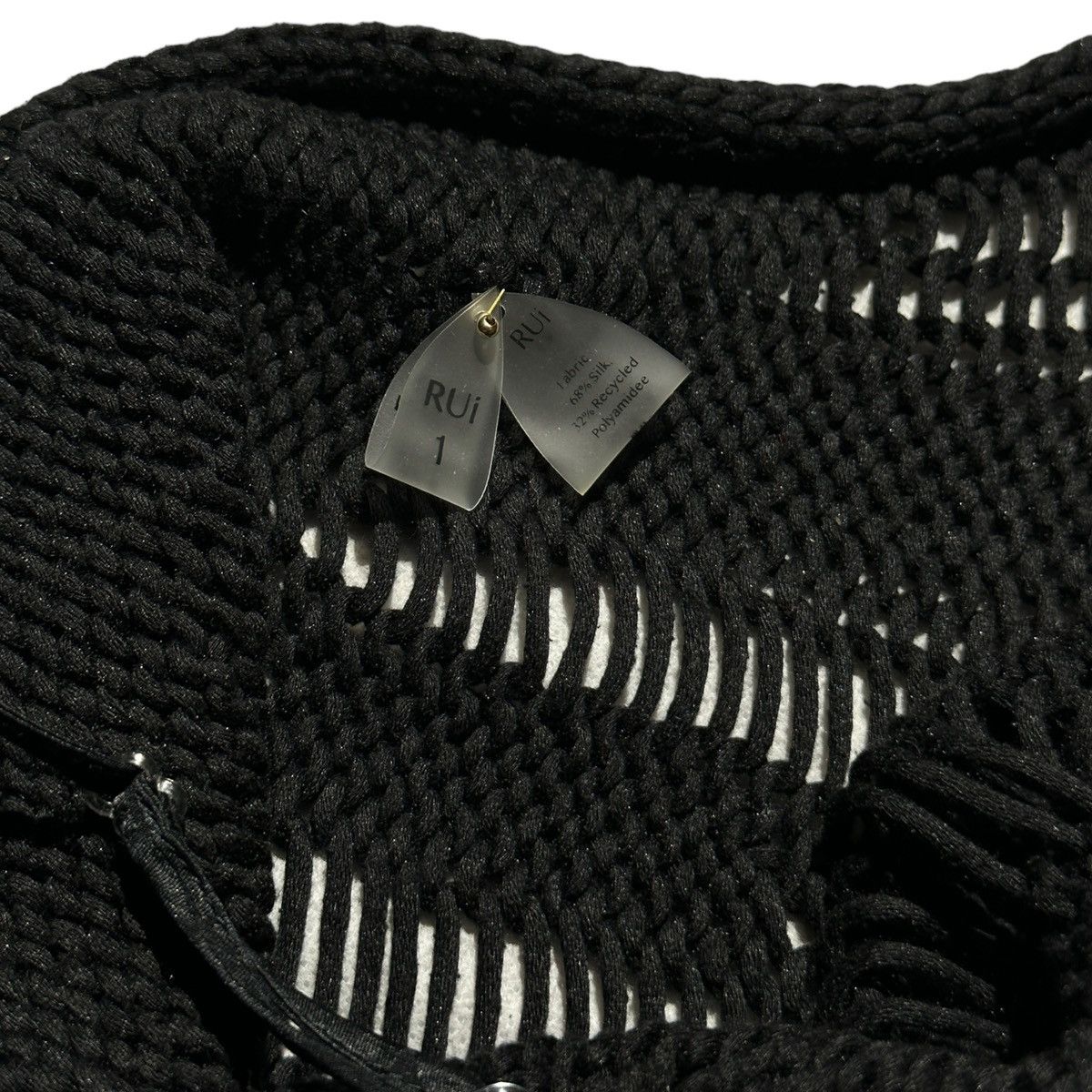 Designer RUI Knitted beaded cut out dress Size S / US 4 / IT 40 - 3 Thumbnail
