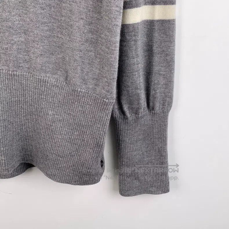 Thom Browne Thom Browne Gray knitted sweater Size US M / EU 48-50 / 2 - 5 Thumbnail