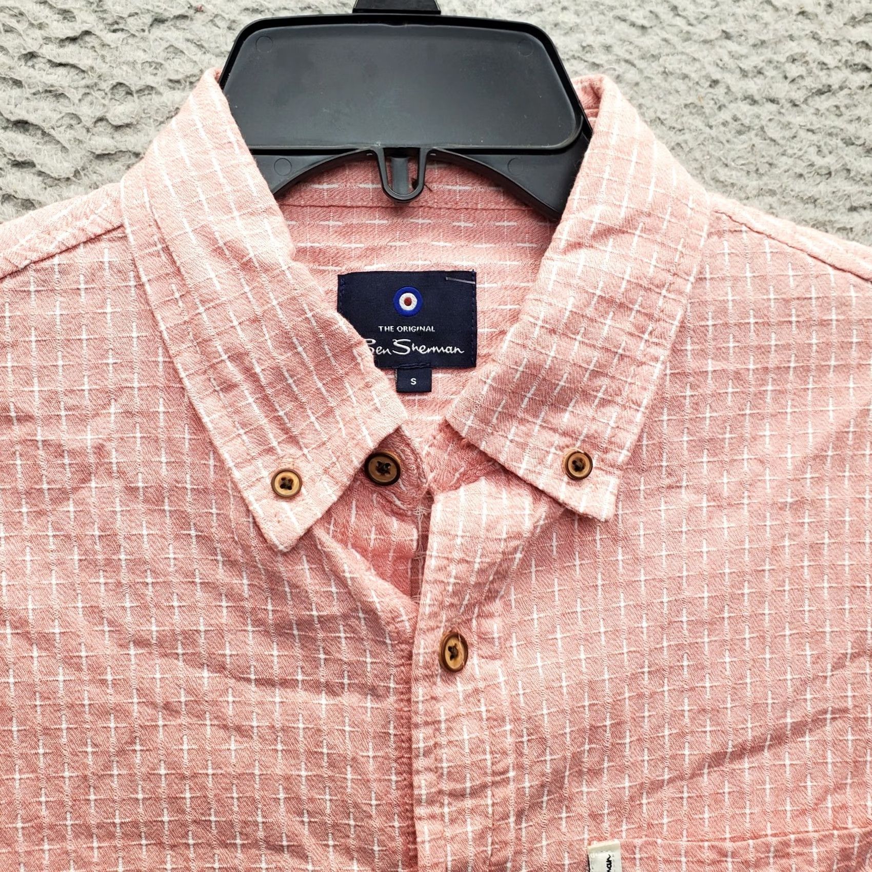 Ben Sherman Ben Sherman Shirt Mens Small Multicolor Striped Short Sleeve Button Down Size US S / EU 44-46 / 1 - 6 Thumbnail