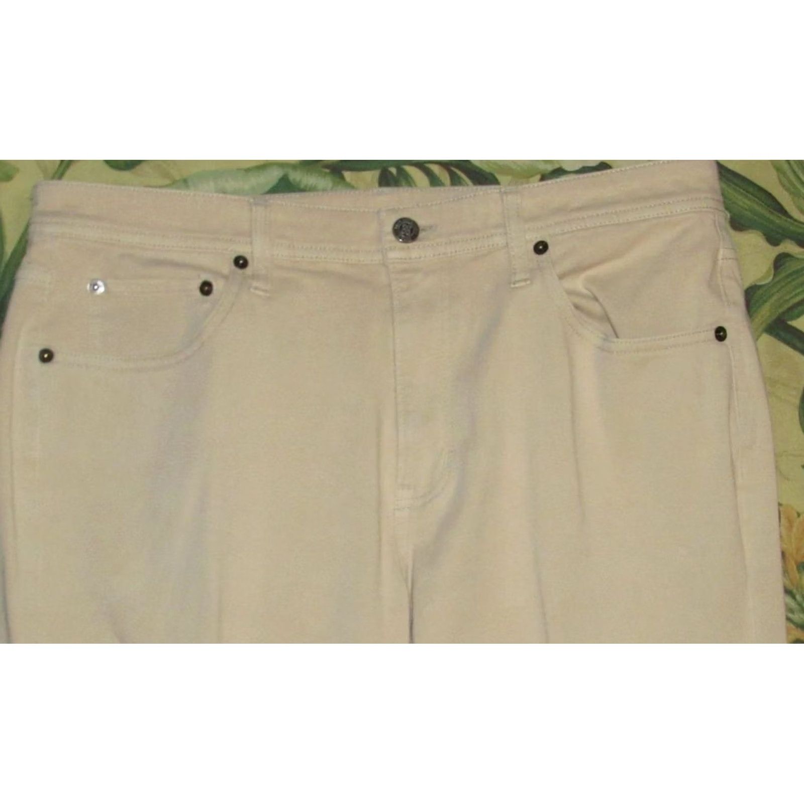 Vintage GFORE Ecru Performance Chino Pants 34 x 32 Mens Pants Chino 34x32 Ecru Size US 34 / EU 50 - 2 Thumbnail