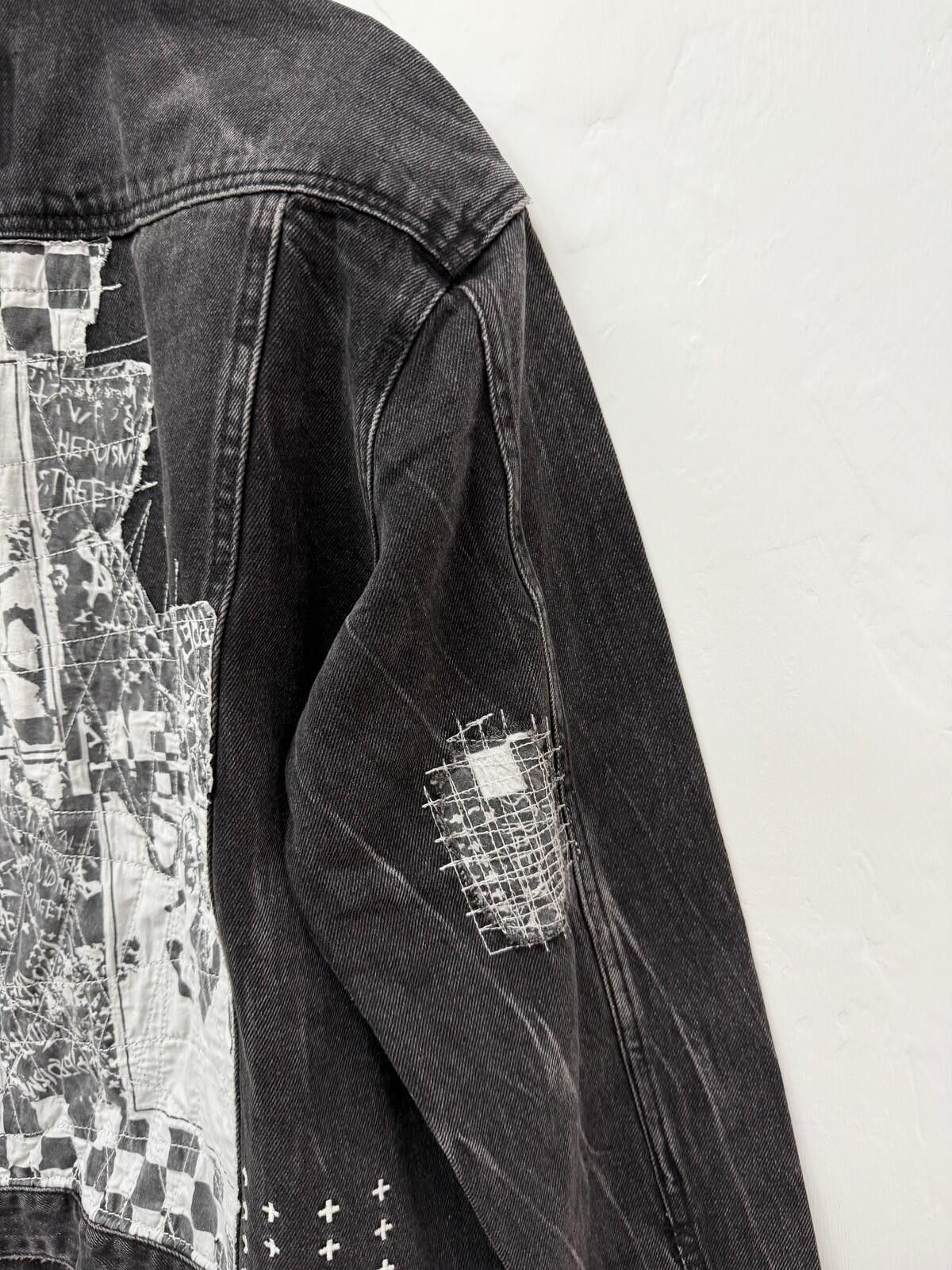 Ksubi new Ksubi mens oh g jacket medium denim gray black streets m Size US M / EU 48-50 / 2 - 8 Thumbnail