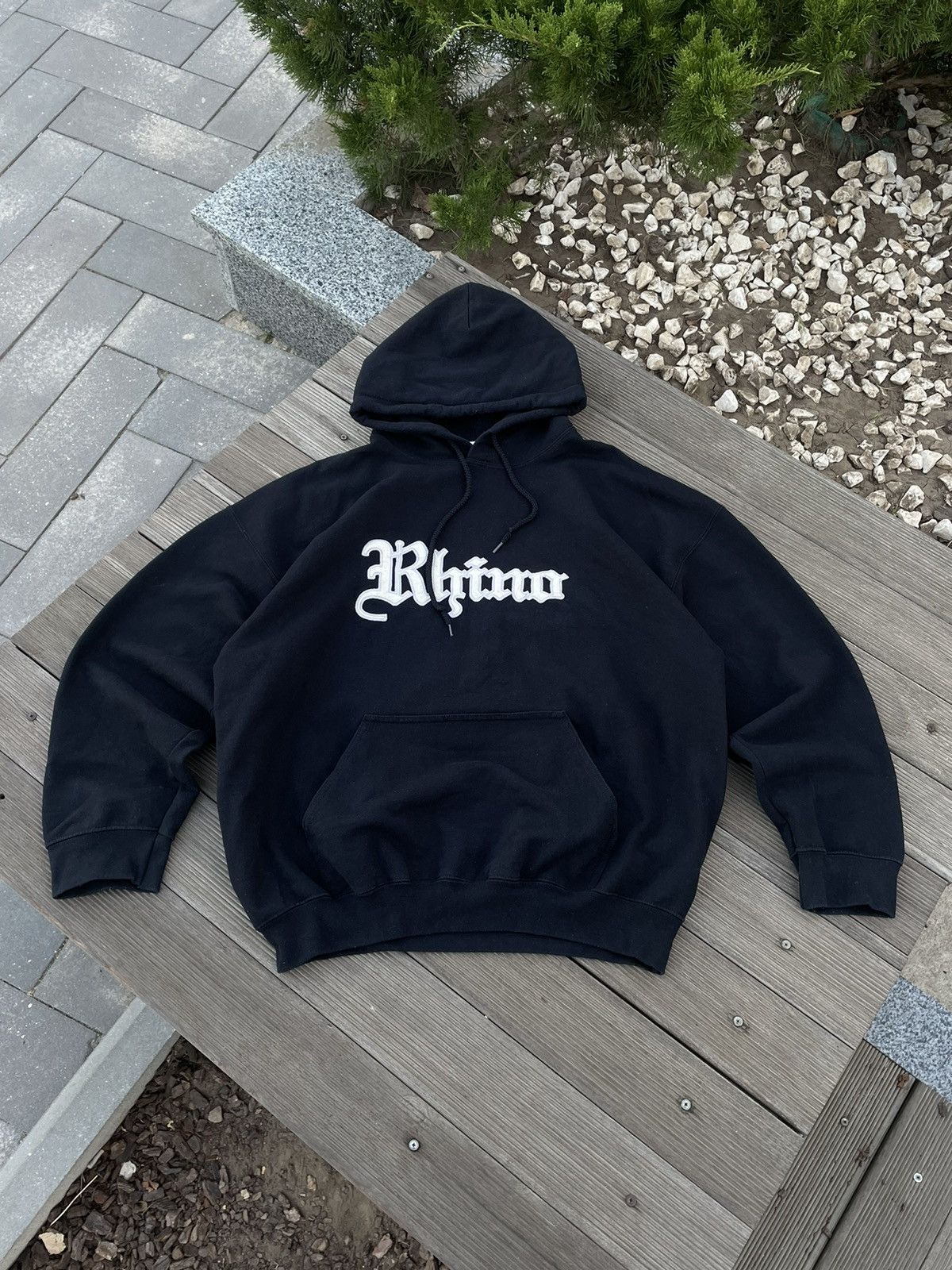 Vintage Vintage 00s RHINO TNA WWF Terry Gerin by Gildan Hoodie | Grailed