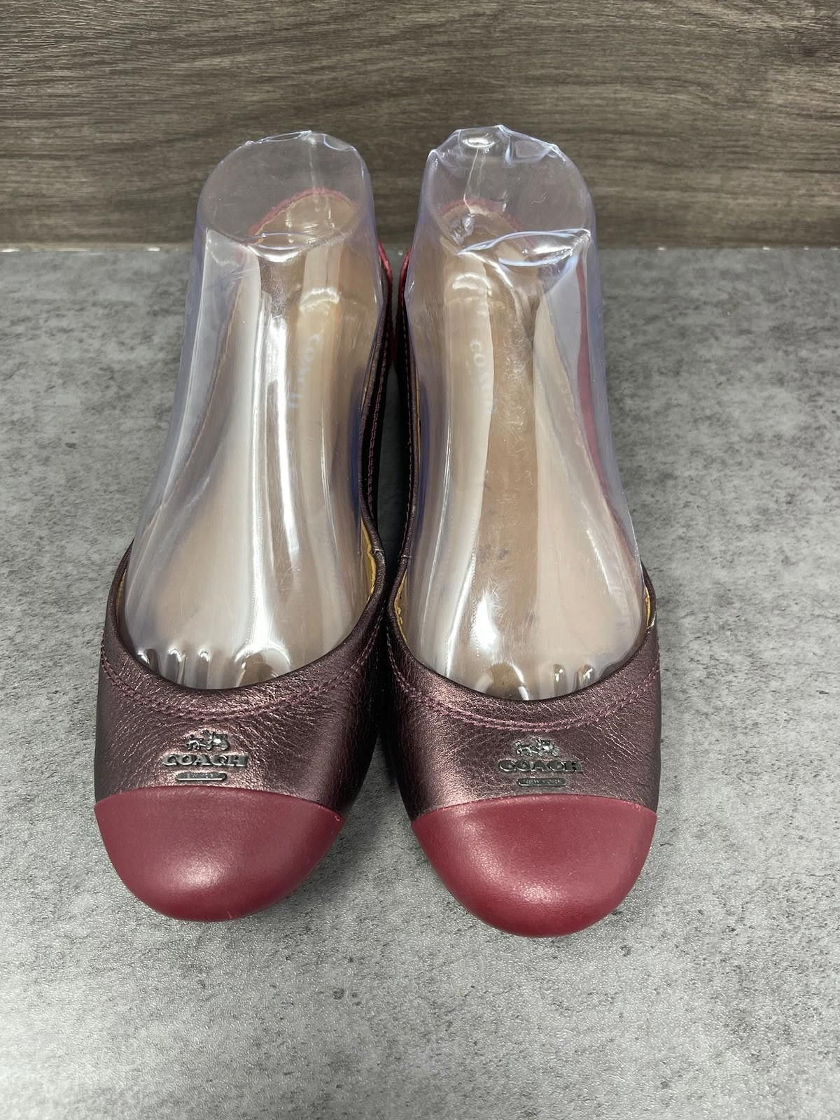 Coach Coach Chelsea Flats Womens Size 6.5 Metallic Leather Size US 6.5 / IT 36.5 - 3 Thumbnail