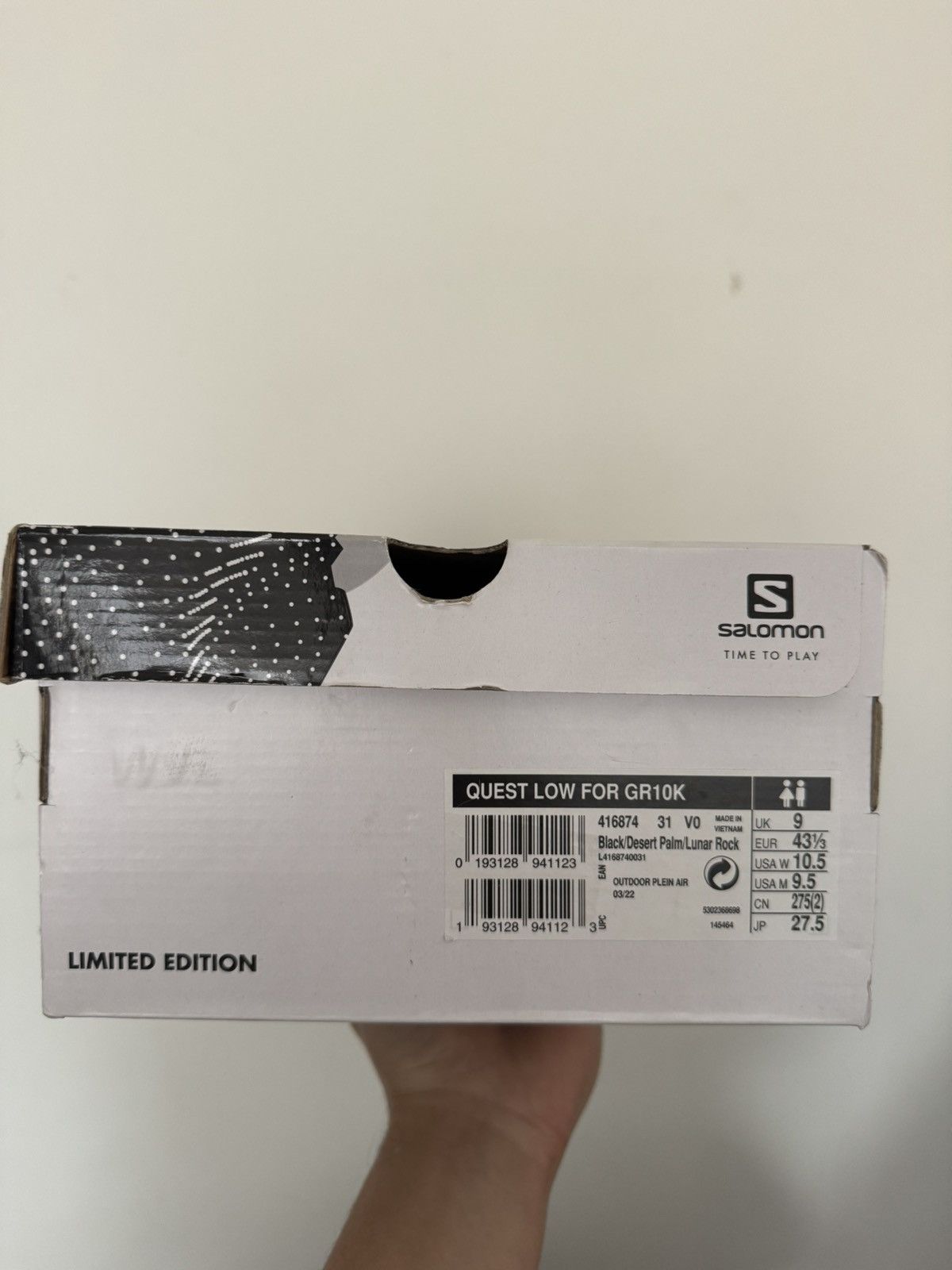 GR10K × Salomon Salomon Quest Low for GR10K Size US 9.5 / EU 42-43 - 11 Thumbnail