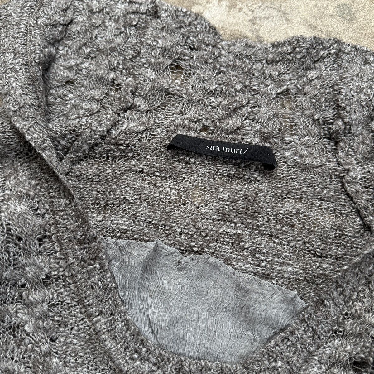Other Sita Murt Knit Wool Mohair Silk Blouse Sweater Size M / US 6-8 / IT 42-44 - 4 Thumbnail