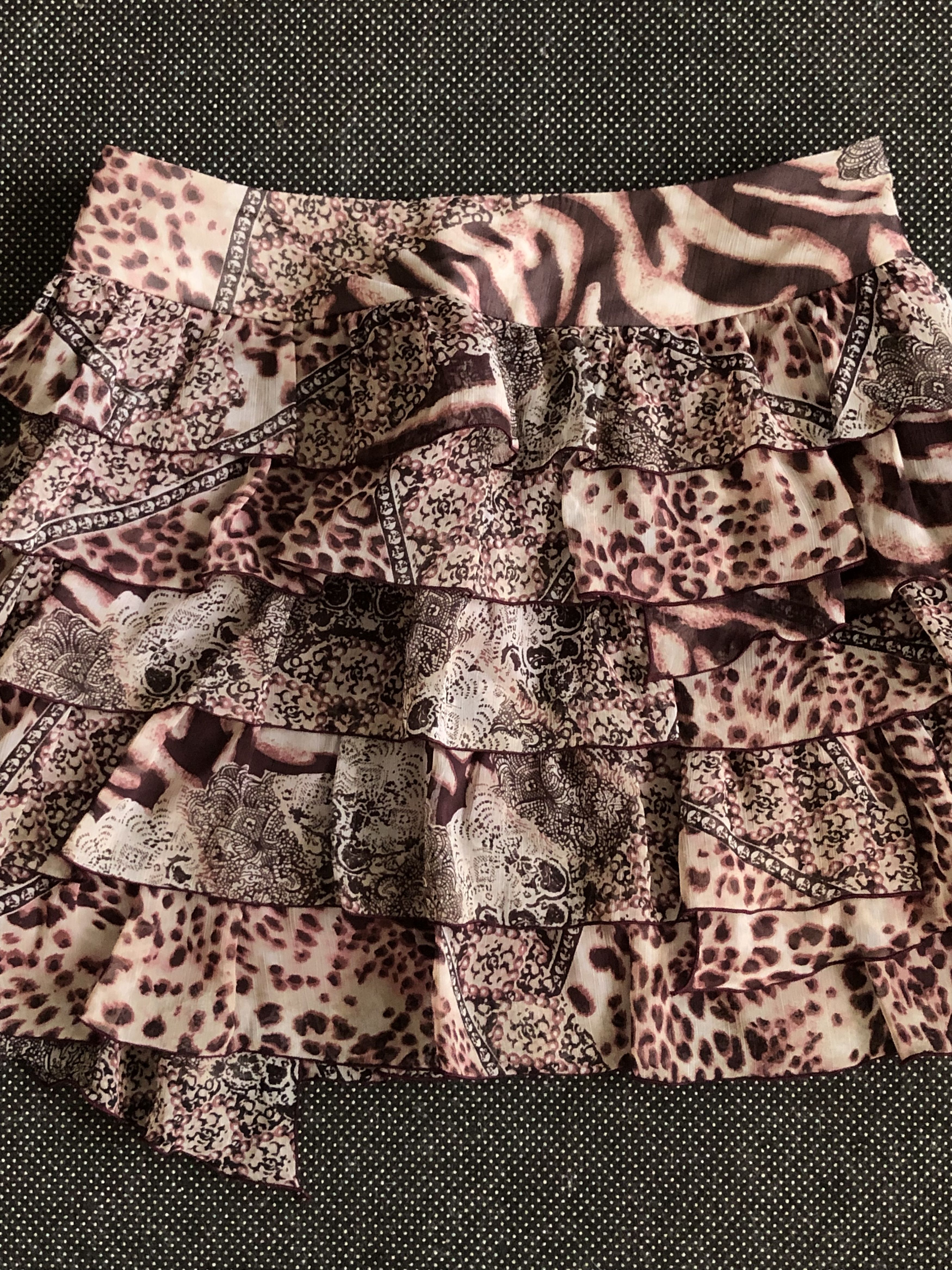 Tornado Mart RARE🔥TORNADO MART JAPAN RUFFLE LAYERS MINI SKIRT Size 28" / US 6 / IT 42 - 3 Thumbnail