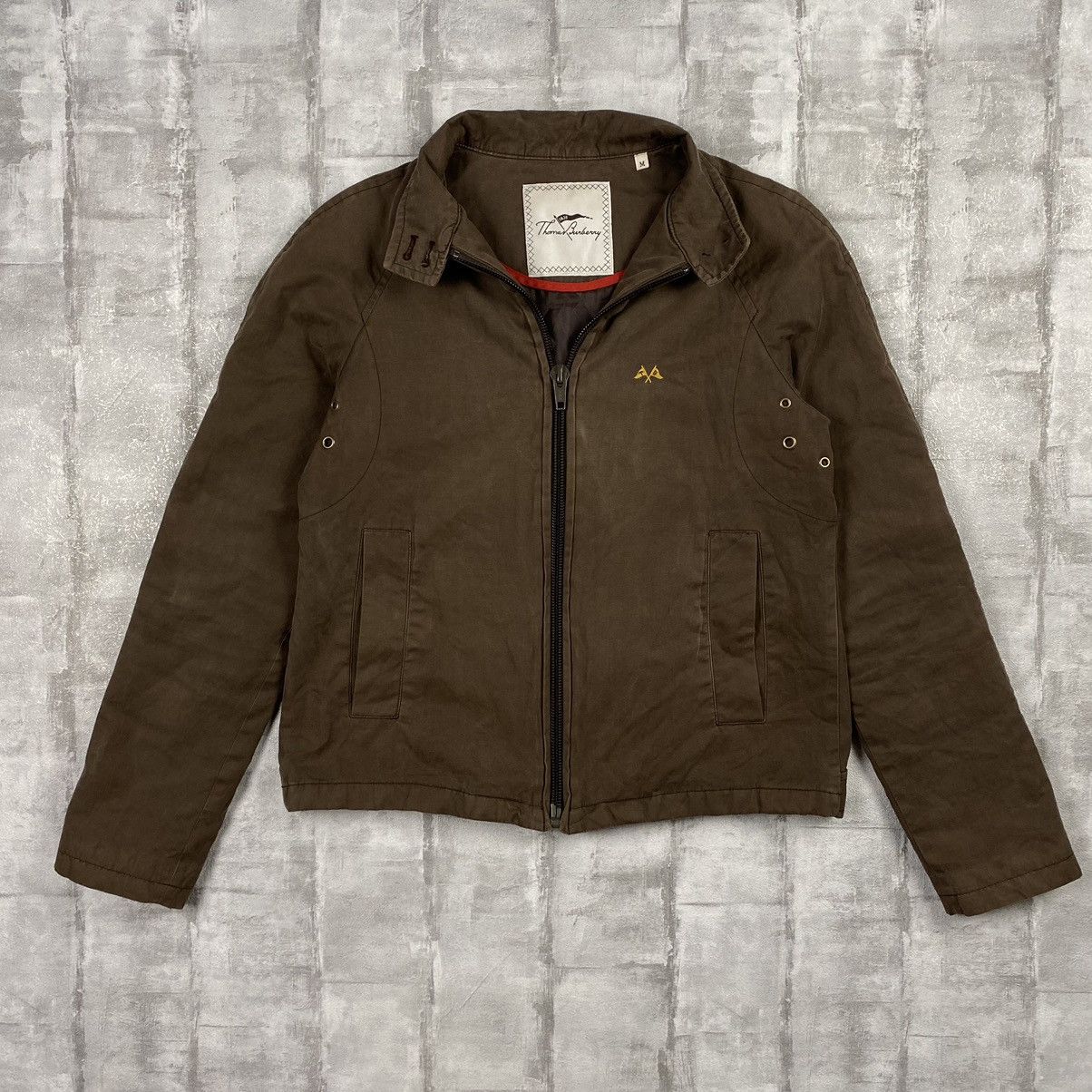 image of Very Thomas Burberry Vintage 90's Brown Jacket, Women's (Size Medium)