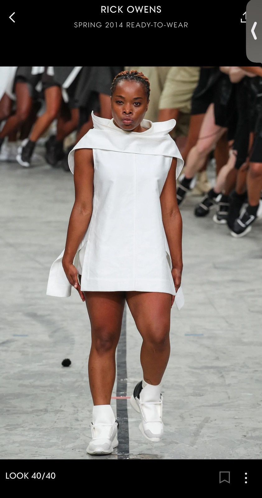 Rick Owens Rick Owens SS14 VICIOUS Black Mini Dress Size M / US 6-8 / IT 42-44 - 11 Thumbnail