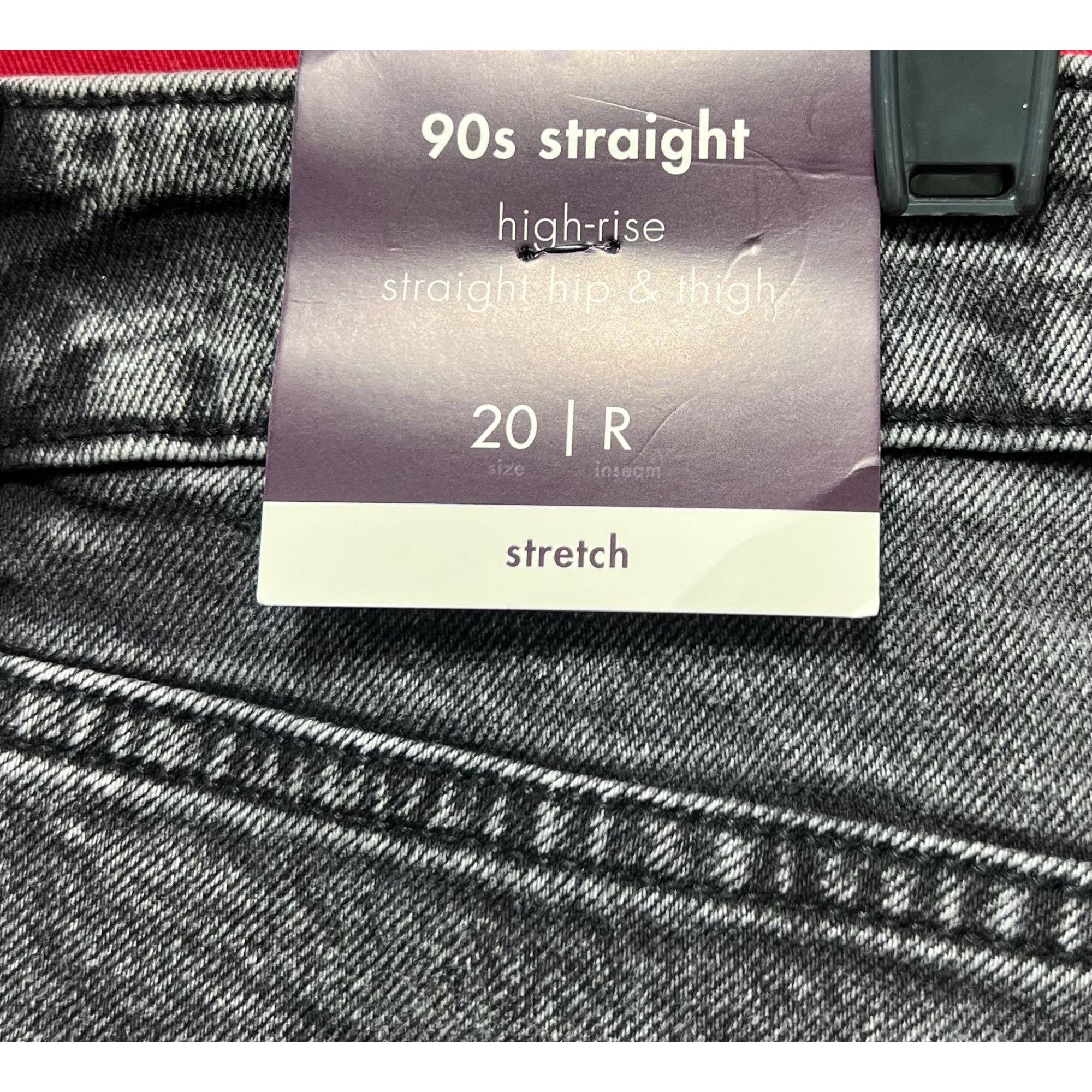 Other Ava & Viv - Women's High-Rise Straight Pants - Stretch - Bla Size 42" / US 20 - 11 Thumbnail