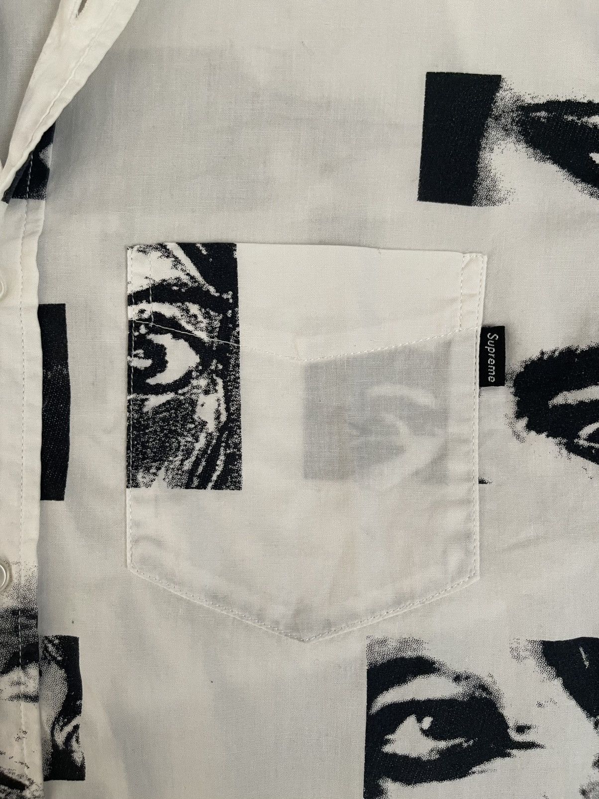 Supreme Supreme S/S 2011 Eyes Button Up Shirt Size US S / EU 44-46 / 1 - 2 Thumbnail