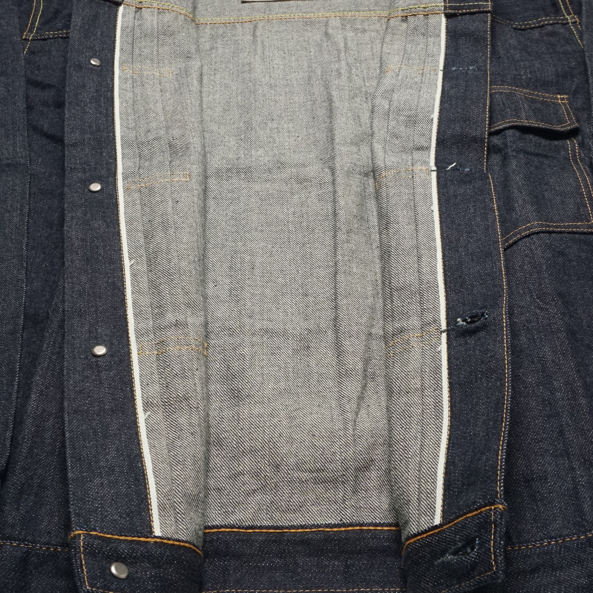 Japanese Brand DENIM BRIDGE Type 1 Jacket - Raw Selvedge - Made in Japan Size US XL / EU 56 / 4 - 6 Thumbnail