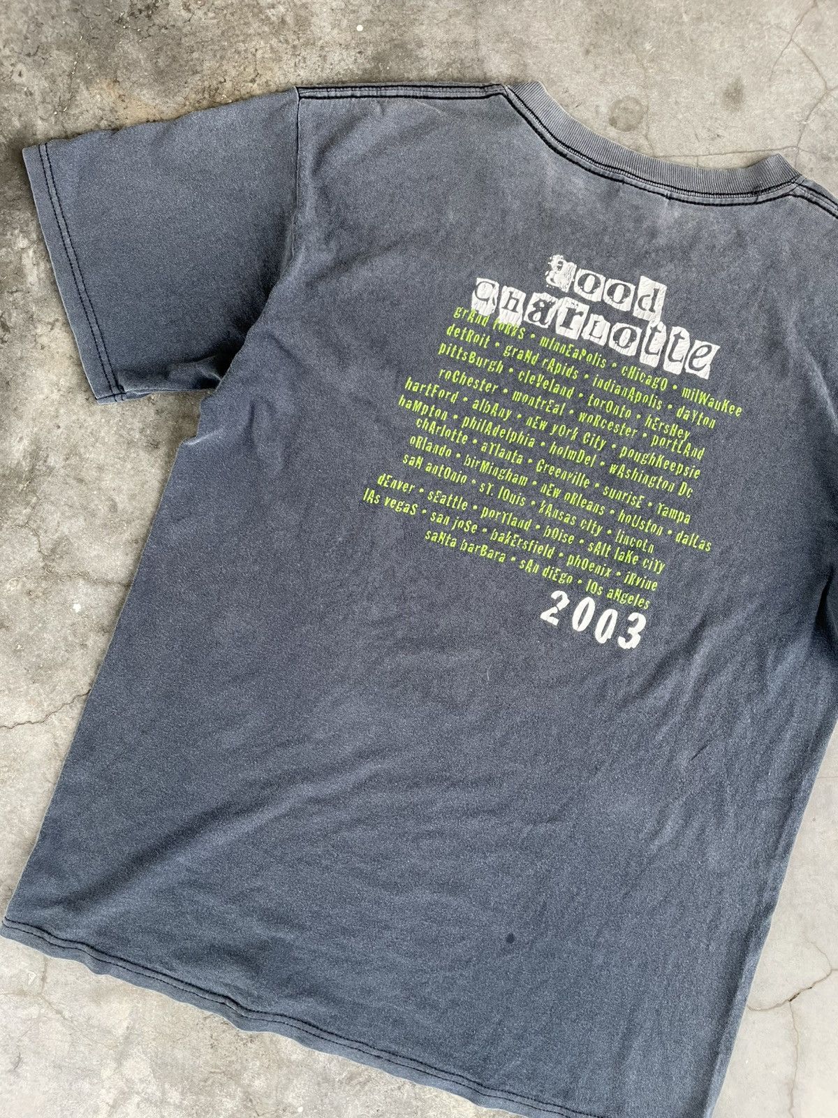 Band Tees × Vintage VTG 00s Good Charlotte 2003 Size US M / EU 48-50 / 2 - 8 Thumbnail