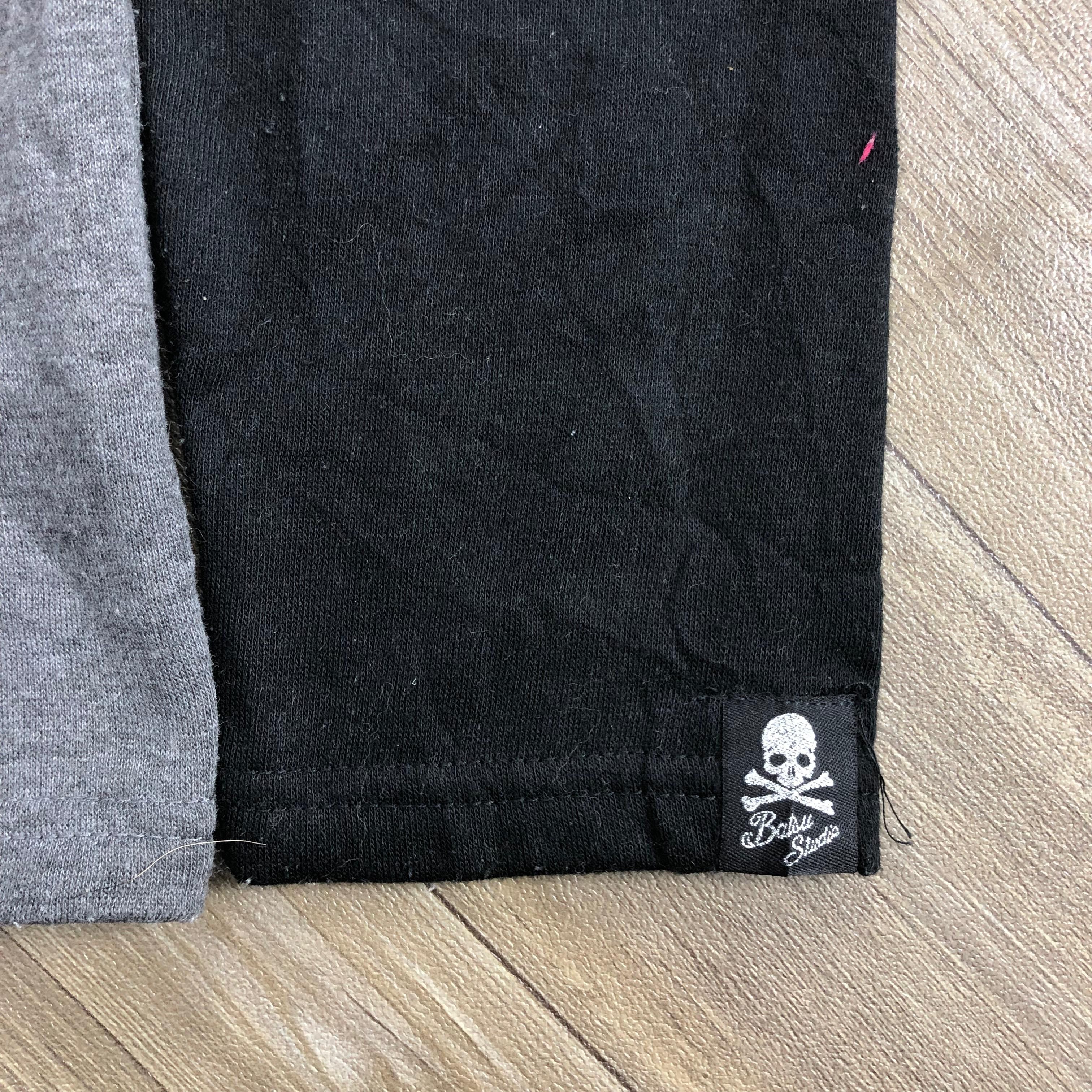 Japanese Brand Y2K Batsu Studio Poem Union Jack Flag Fur Hoodie Goa Style Size US S / EU 44-46 / 1 - 8 Thumbnail