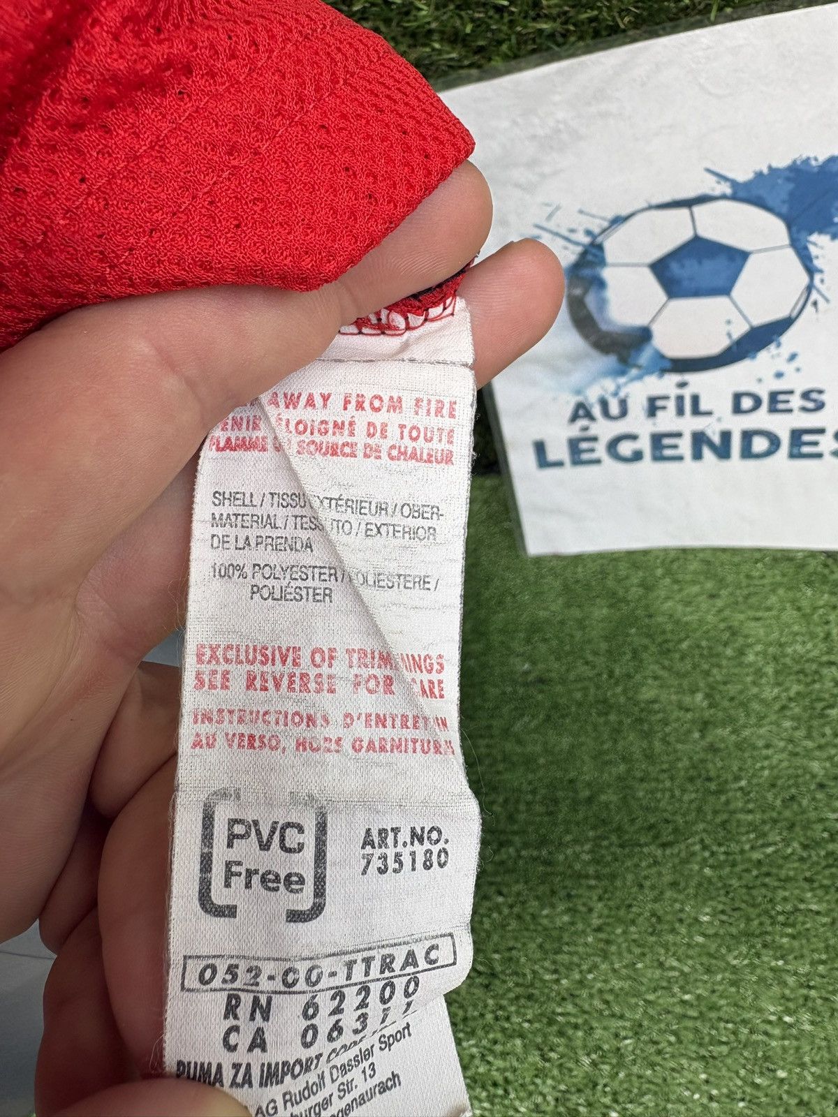Puma Jersey fanni Stadium rennes Size US M / EU 48-50 / 2 - 10 Thumbnail