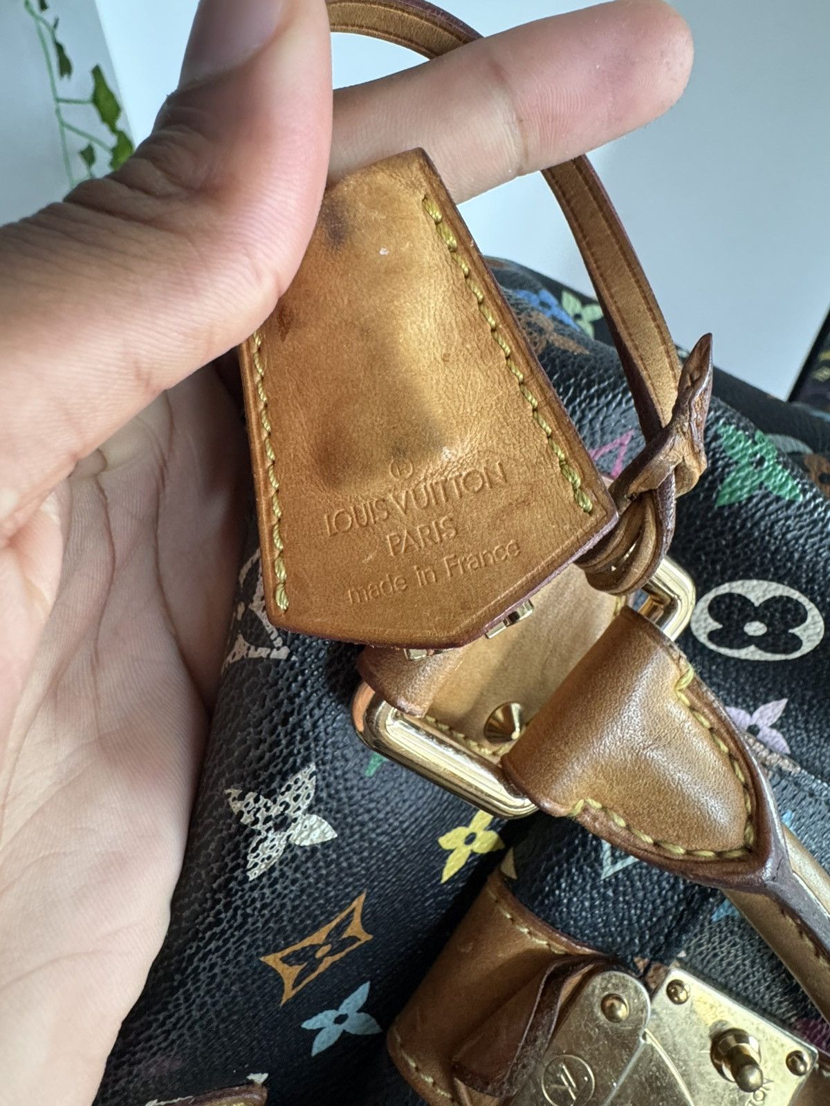 Louis Vuitton × Takashi Murakami Louis Vuitton x Murakami Vintage Leather Speedy Bag Size ONE SIZE - 6 Thumbnail