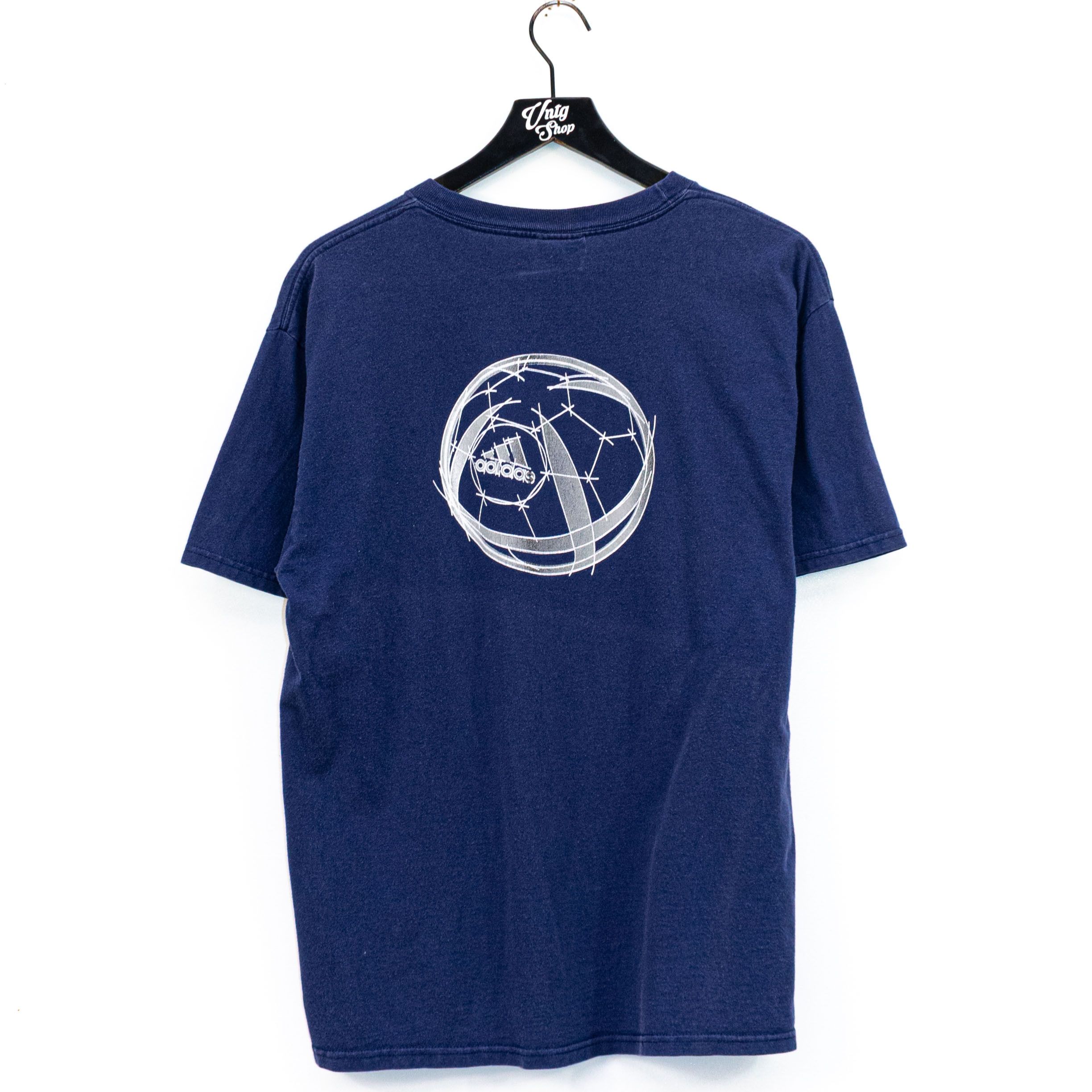 Adidas 2004 Adidas Soccer Roteiro T-Shirt Medium Y2K Retro Sports Size US M / EU 48-50 / 2 - 2 Thumbnail