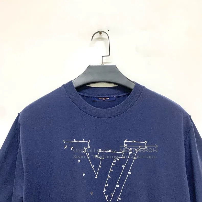 Louis Vuitton Louis Vuitton Lianliankan embroidered short sleeves Size US XL / EU 56 / 4 - 5 Thumbnail