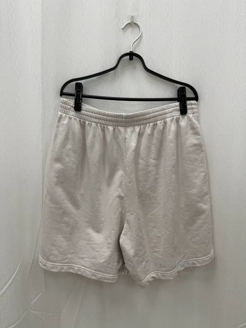 Balenciaga Balenciaga size L Heather Grey Embroidered Shorts Size US 27 - 2 Thumbnail