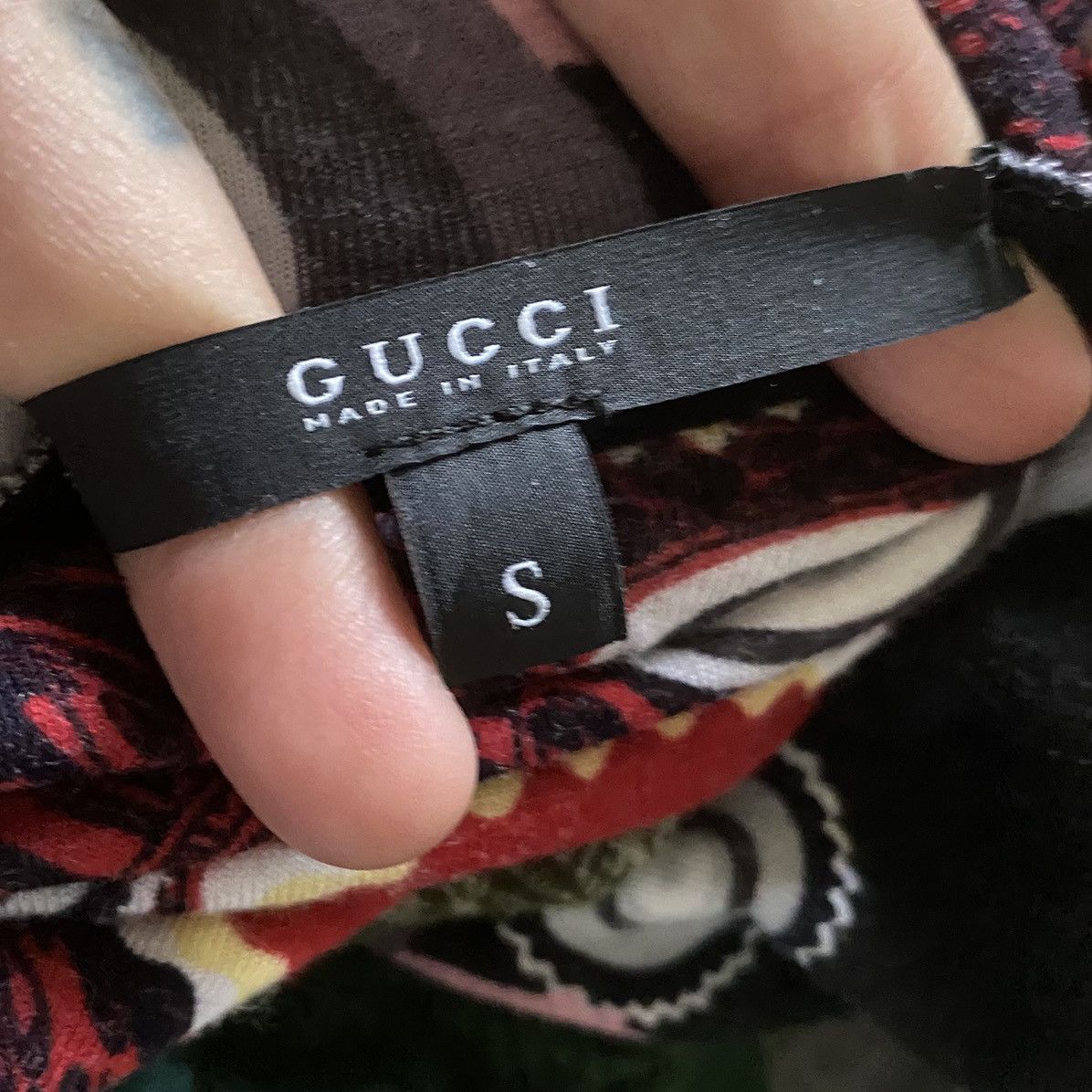 Gucci Gucci Psychedelic Print Turtle Neck L/S Size S / US 4 / IT 40 - 6 Thumbnail