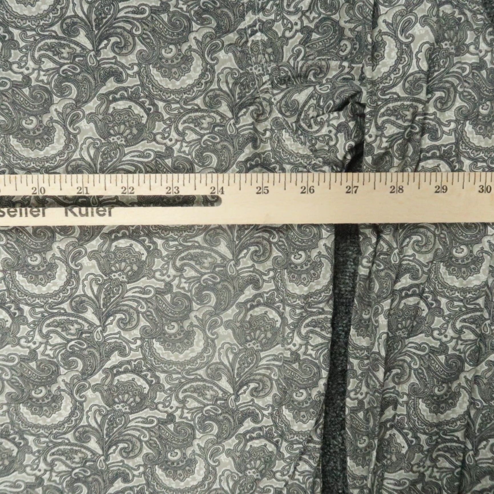 Stetson Stetson Shirt Mens 2XL Gray Paisley Pearl Snap Western Long Sleeve Button-Up Size US XXL / EU 58 / 5 - 7 Thumbnail