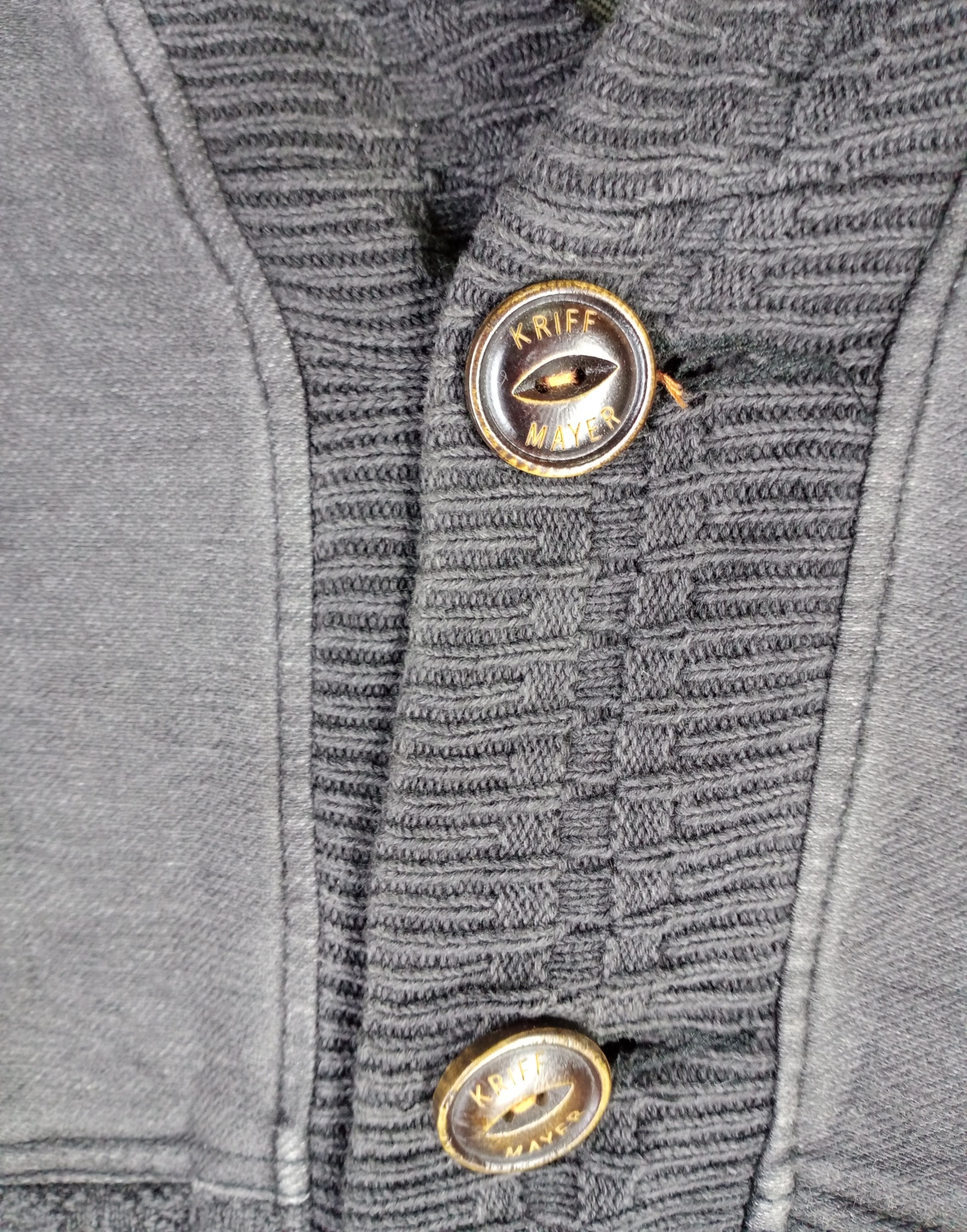 Japanese Brand Rare KRIFF MAYER VINTAGE CLOTHING Cardigan Size US S / EU 44-46 / 1 - 8 Thumbnail